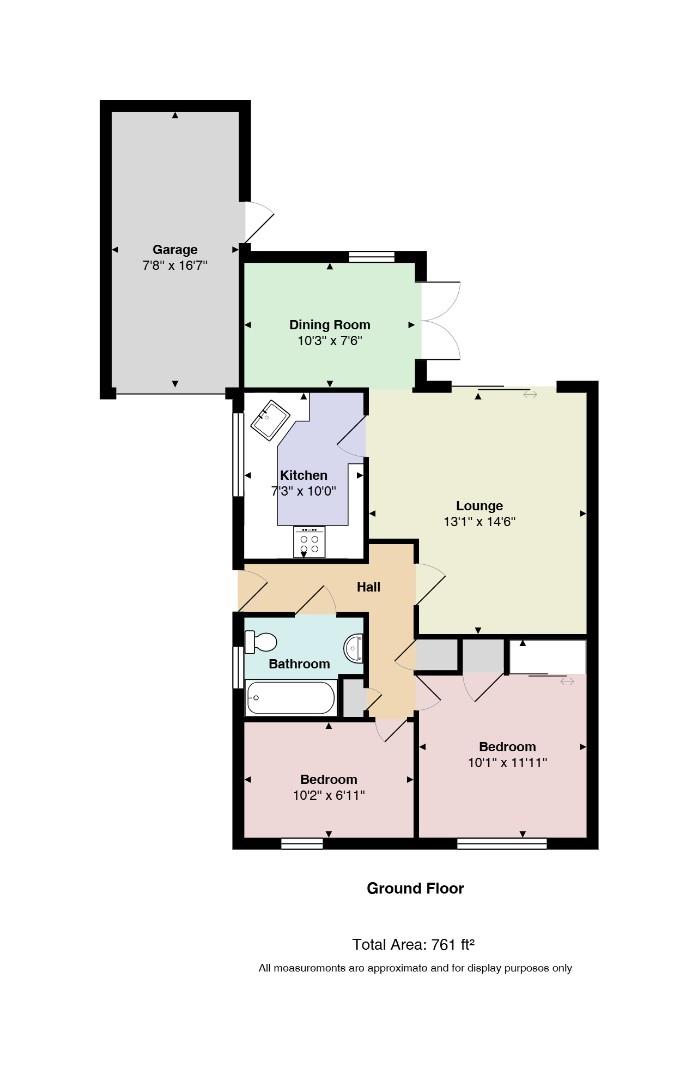 306, Grasmere Way, Leighton Buzzard floorplan