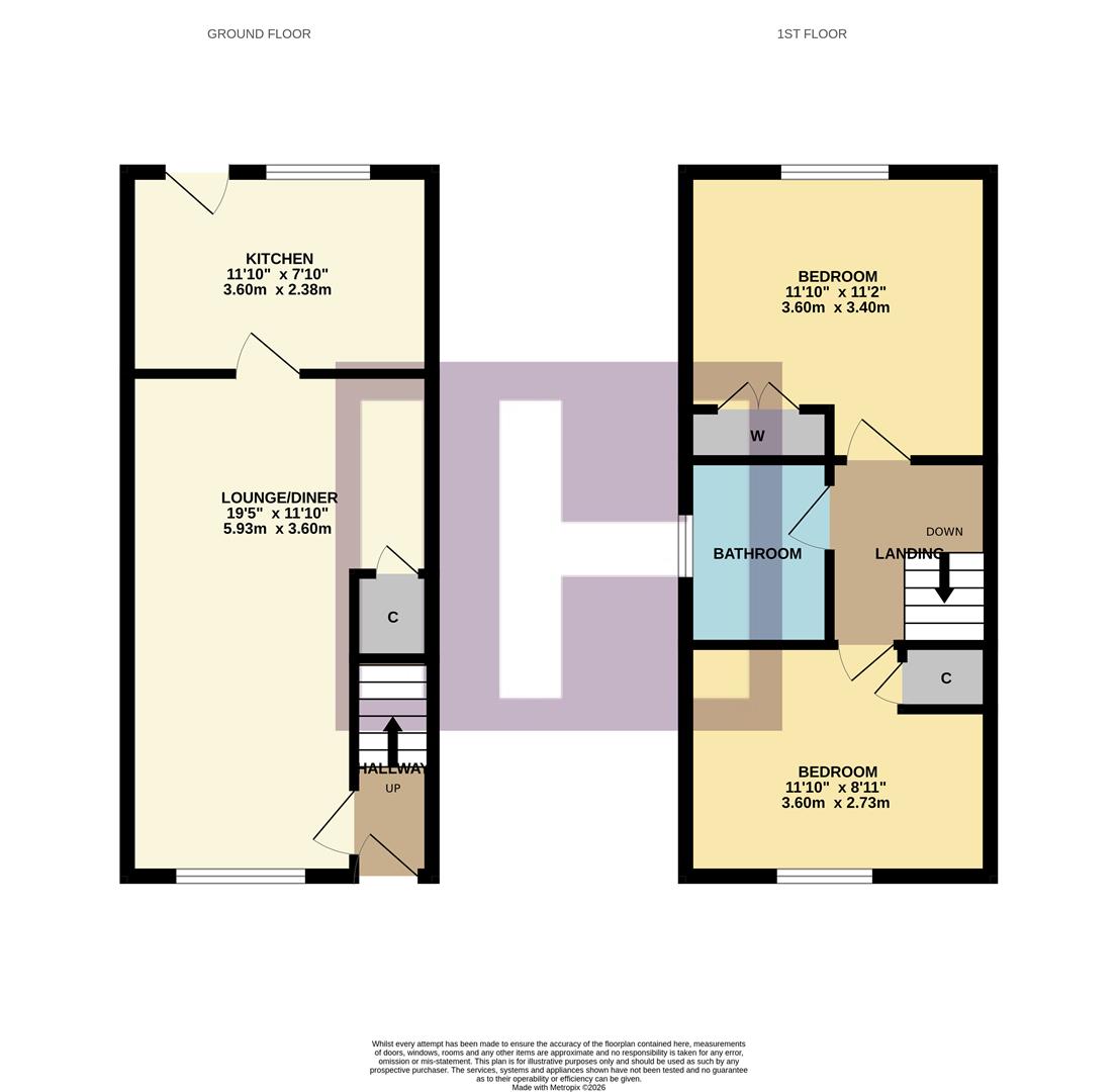 7, Morlais Court, Stockton-On-Tees floorplan