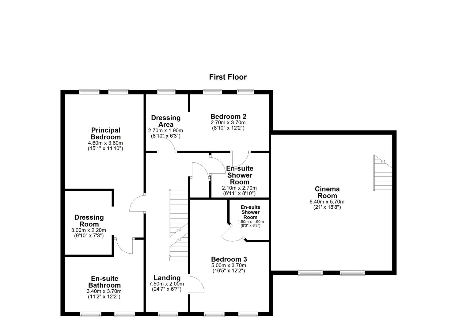 6, Woodthorpe Manor, Wakefield floorplan