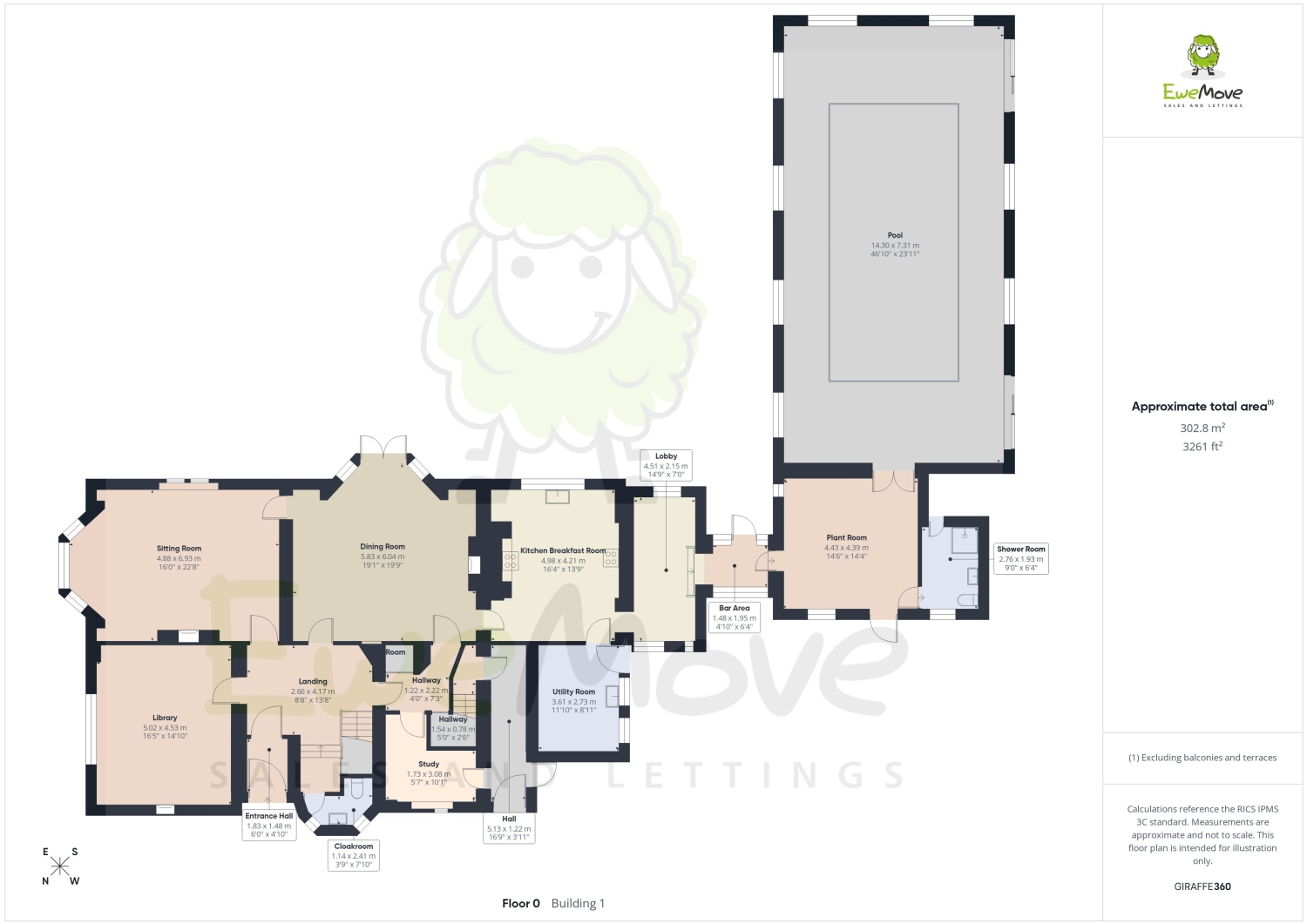 Higham Grange, Hermitage Road, Rochester floorplan