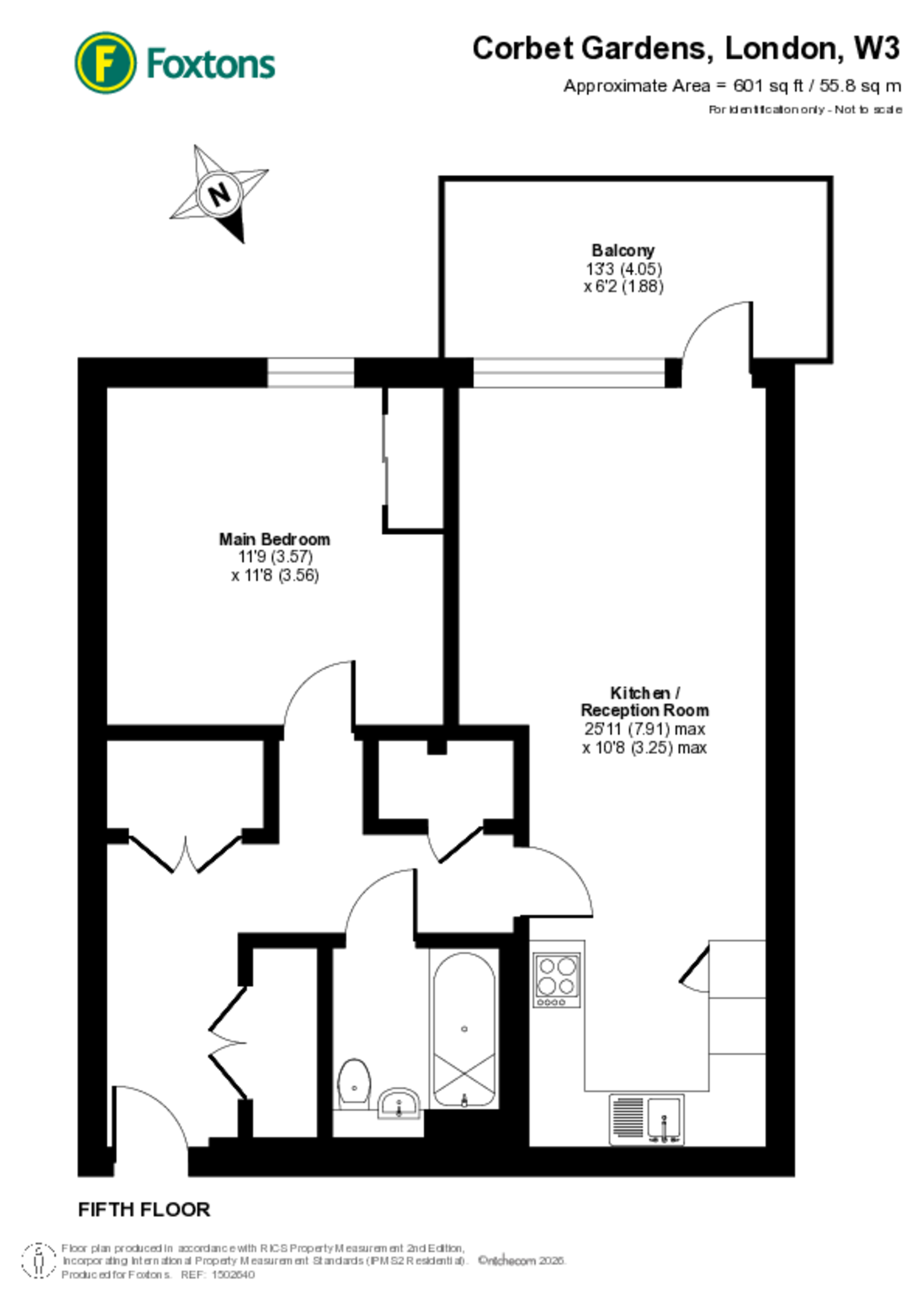 Corbett House, Acton floorplan