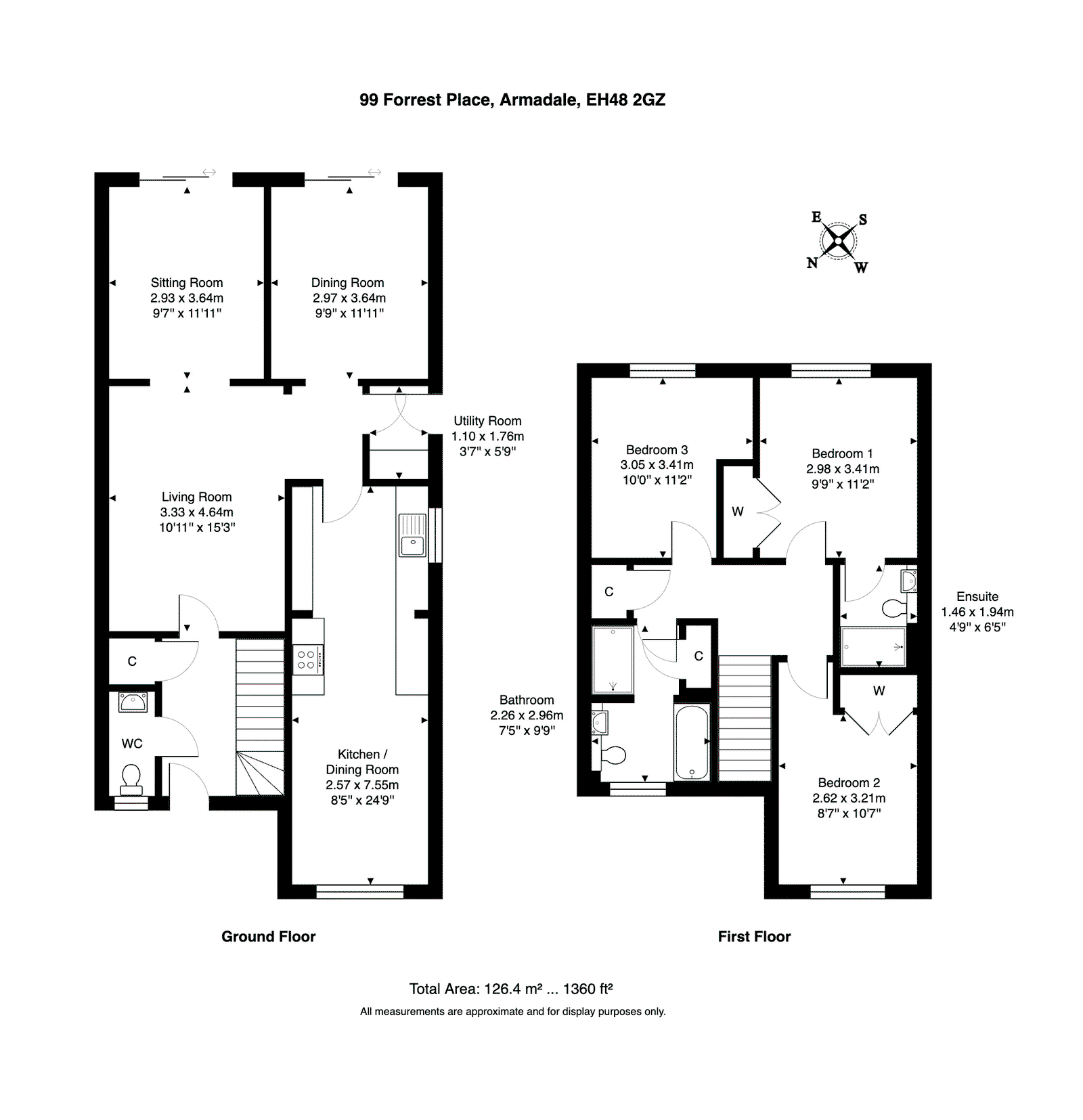 99, Forrest Place, Bathgate floorplan