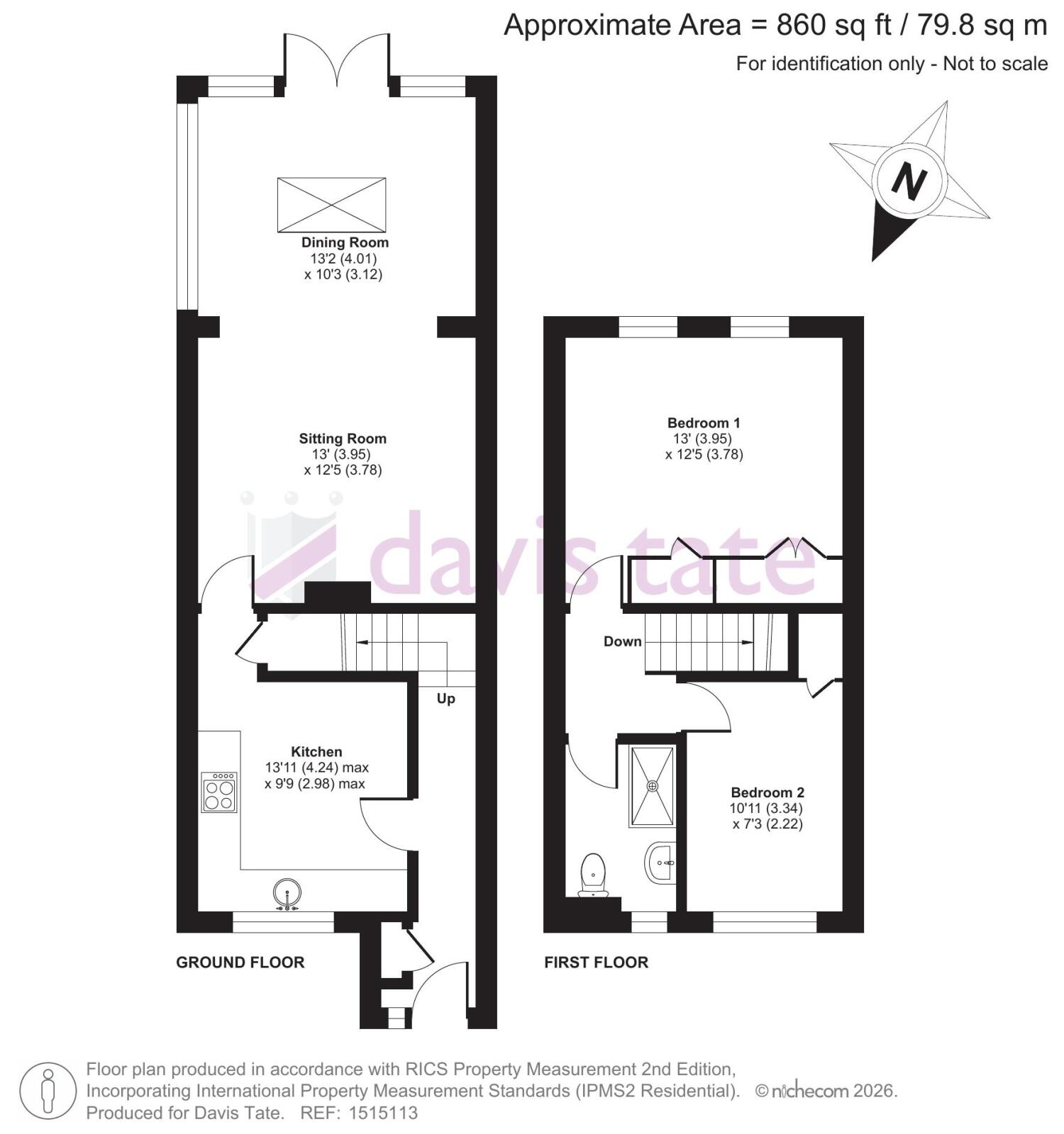 82, Reading Road, Reading floorplan