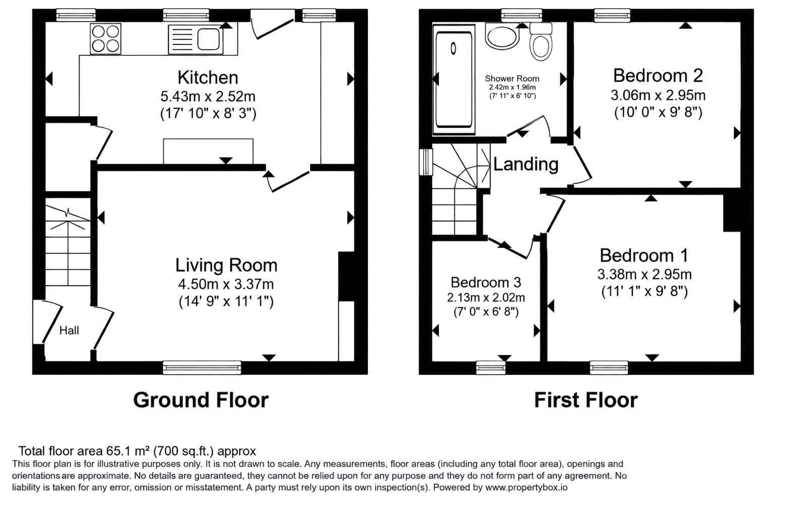 70, Andover Road, Nottinghamshire floorplan