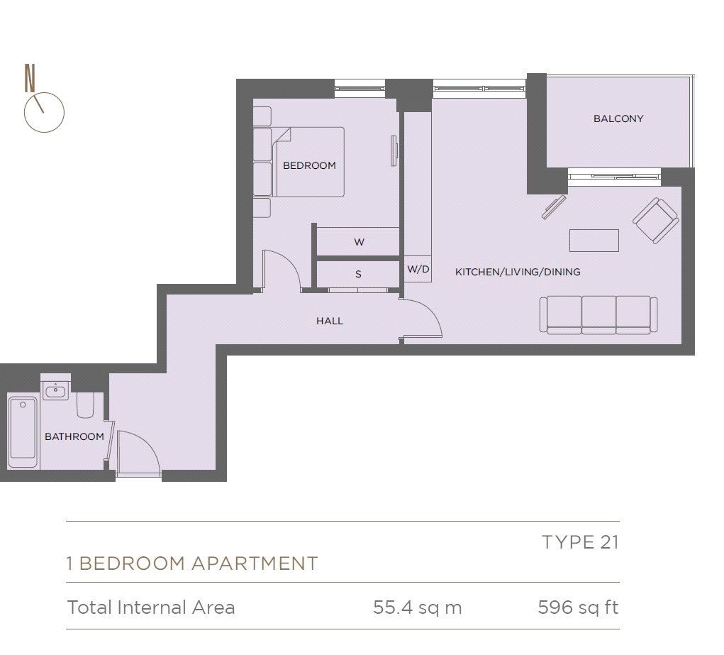 1 Bedrooms Flat for sale in Reverence House, 6 Lismore Boulevard, Colindale NW9