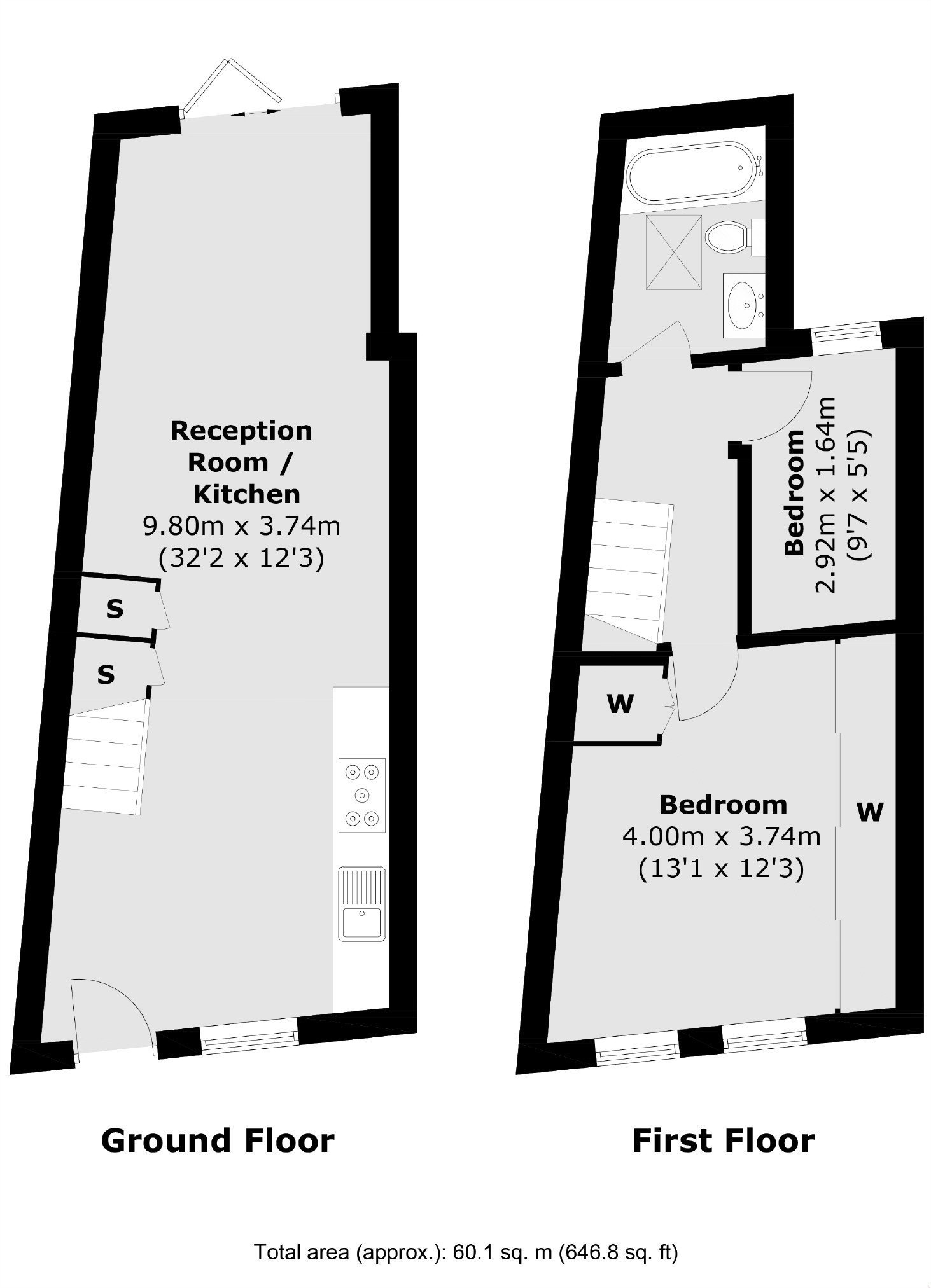 13, Tudor Road, Hampton floorplan