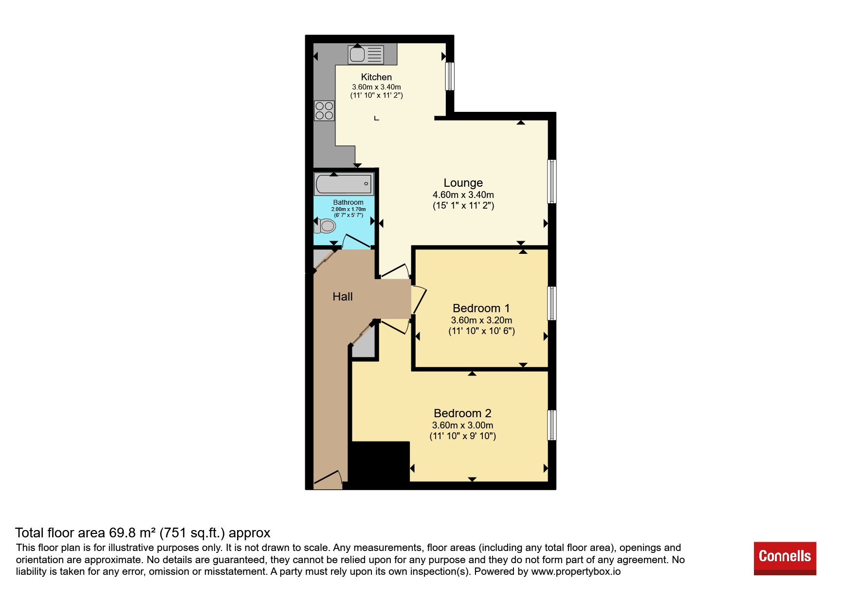 65, Watling Gardens, Dunstable floorplan