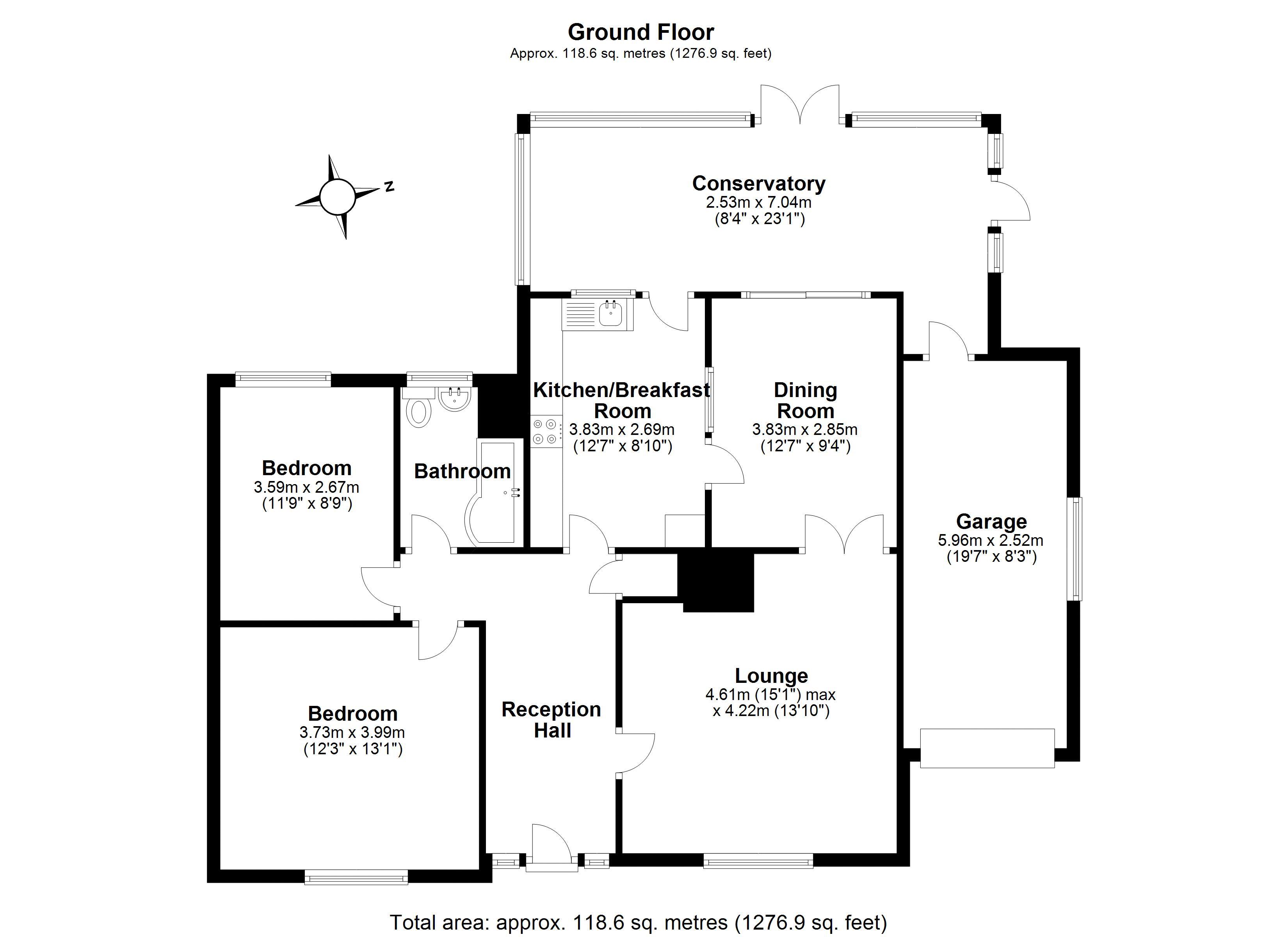 Ironbridge Road, Broseley TF12, 2 bedroom detached bungalow for sale 66095771 PrimeLocation