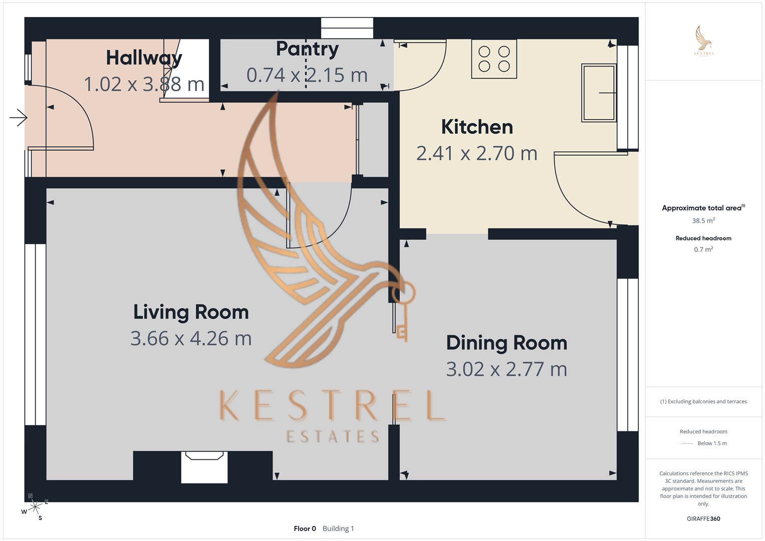 Rosedale Avenue, Rotherham floorplan