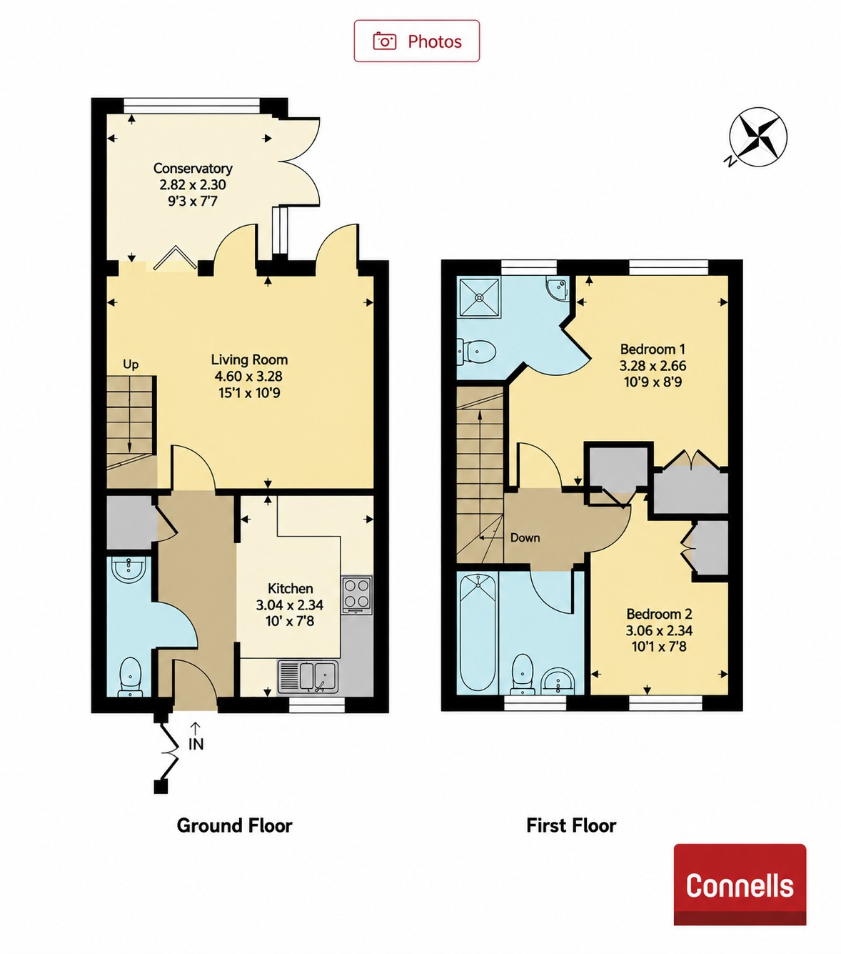 117, Foxdown, Basingstoke floorplan