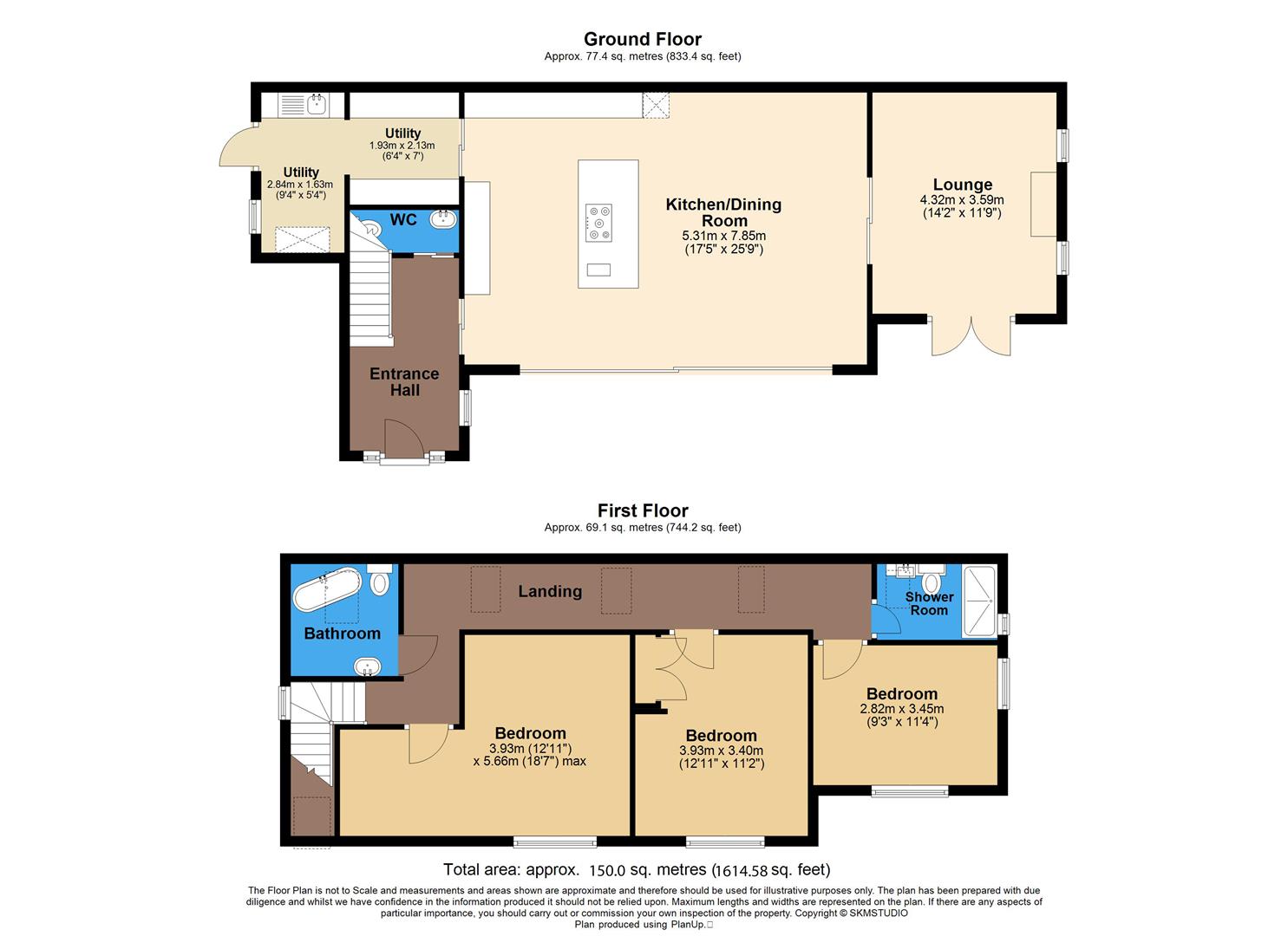 20, Springwood Walk, St. Albans floorplan