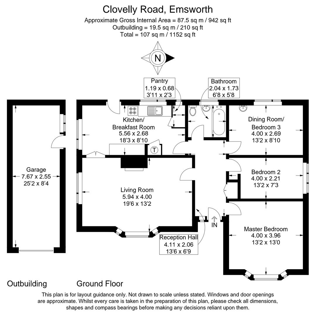 4, Clovelly Road, Emsworth floorplan