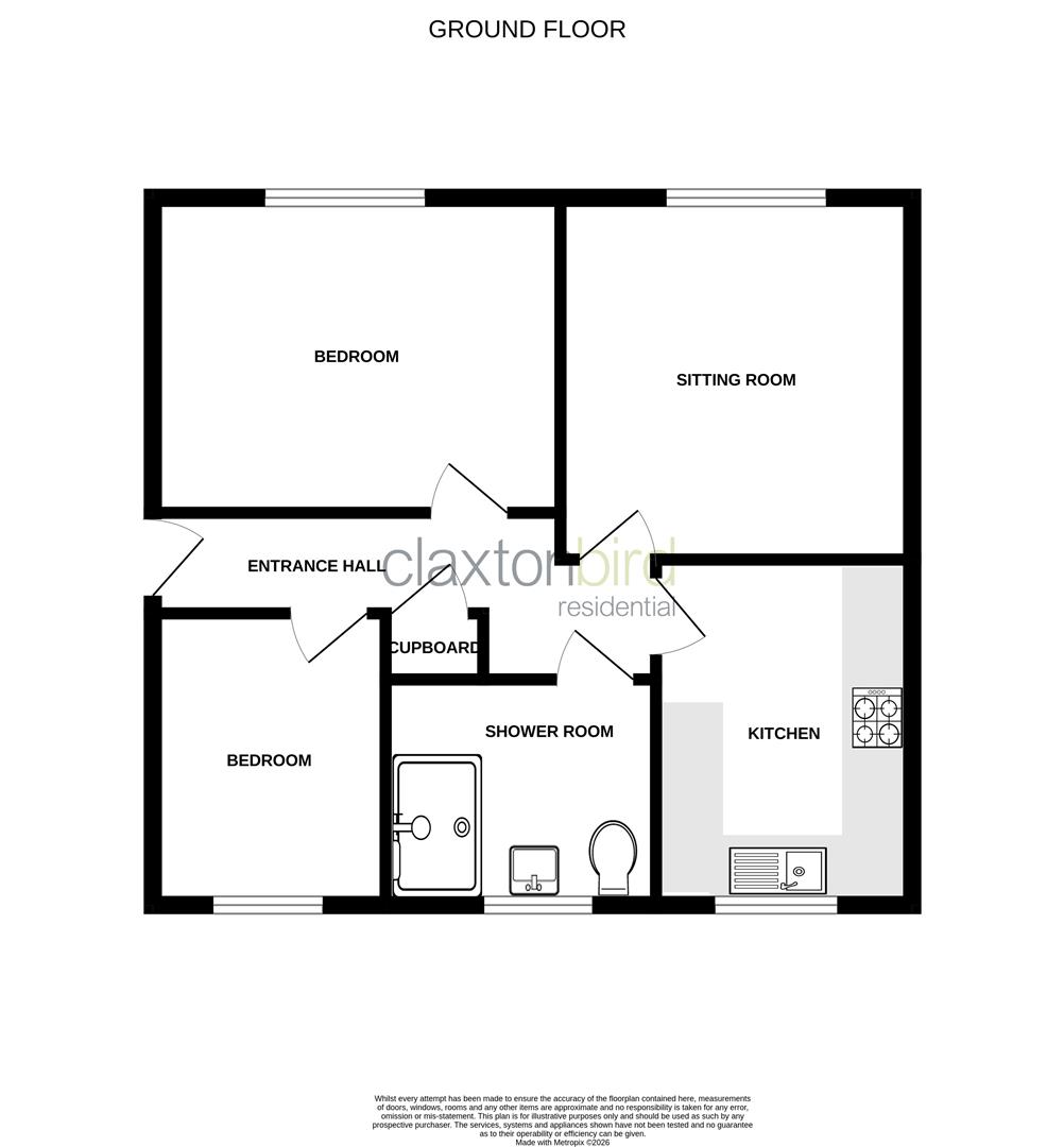 Flat 3, Sebald House, Kinghorn Road, Norwich floorplan