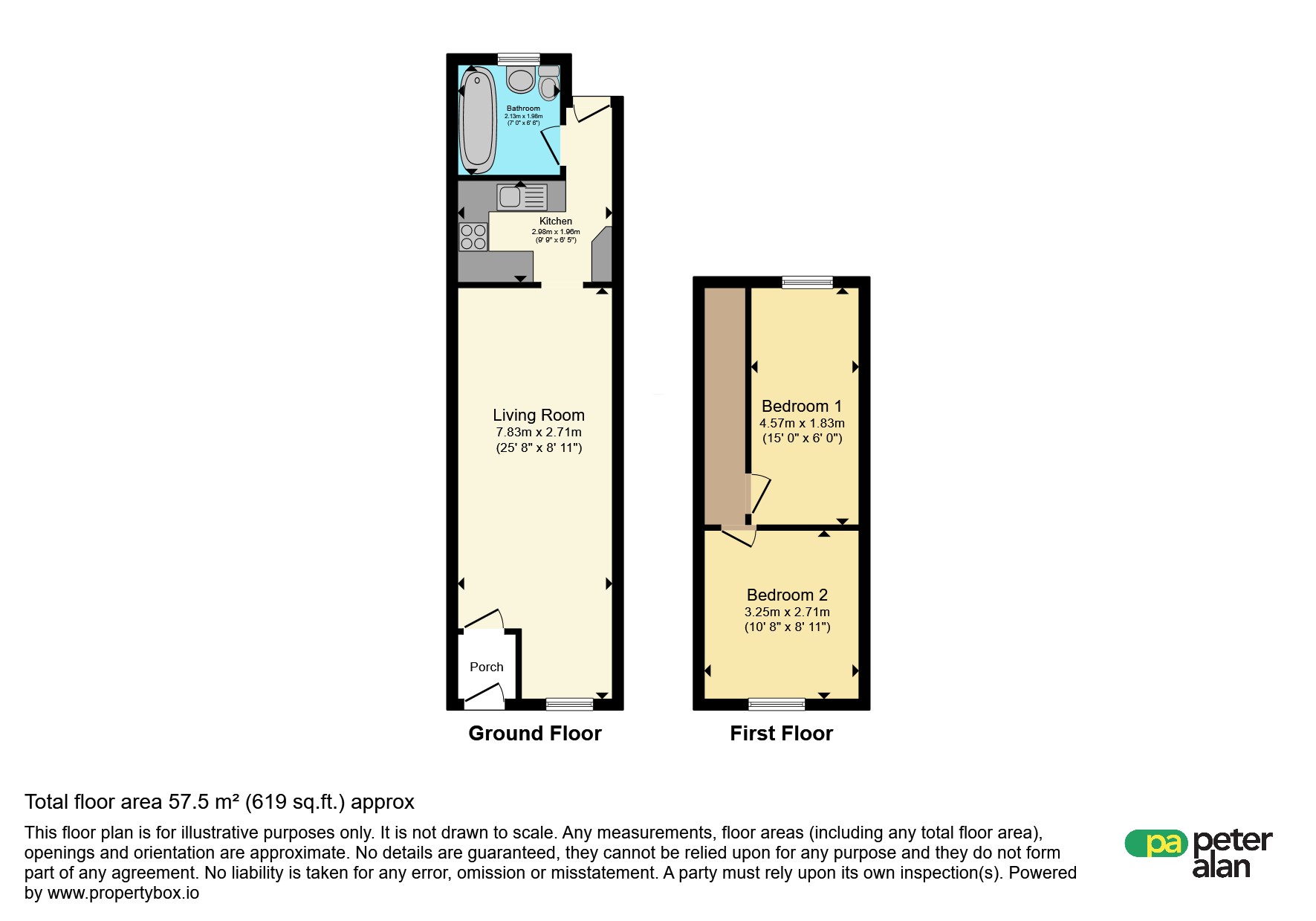 45, Broad Street, Pontypool floorplan