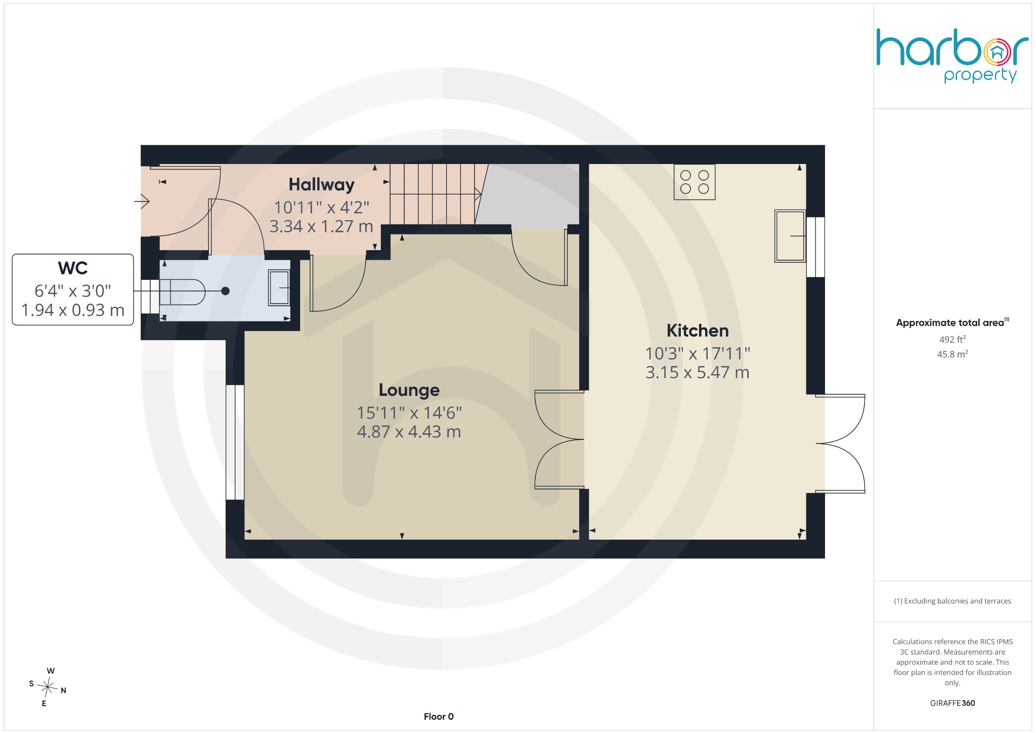Easterhouse, City of Glasgow floorplan