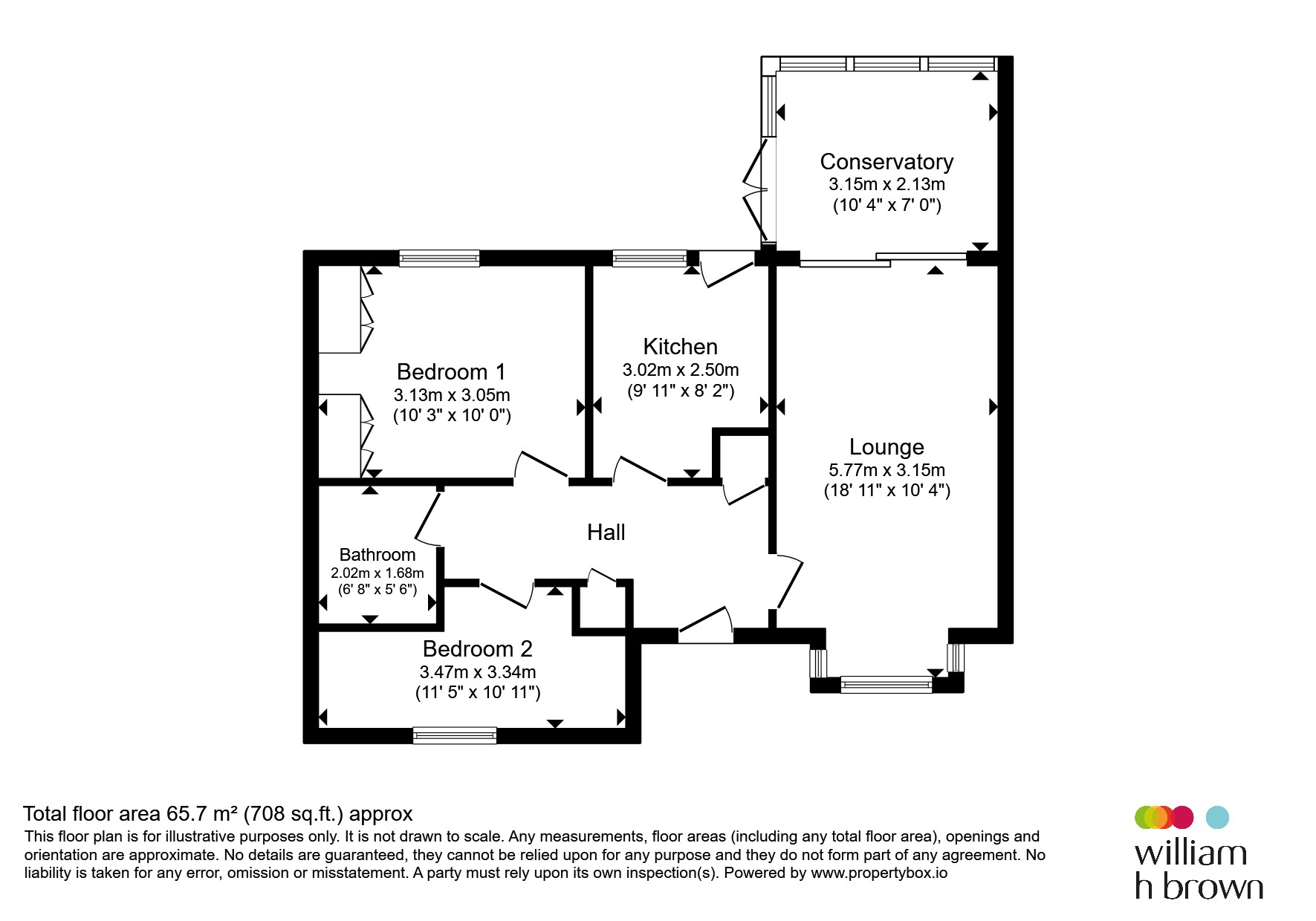 76, Malt Drive, Wisbech floorplan
