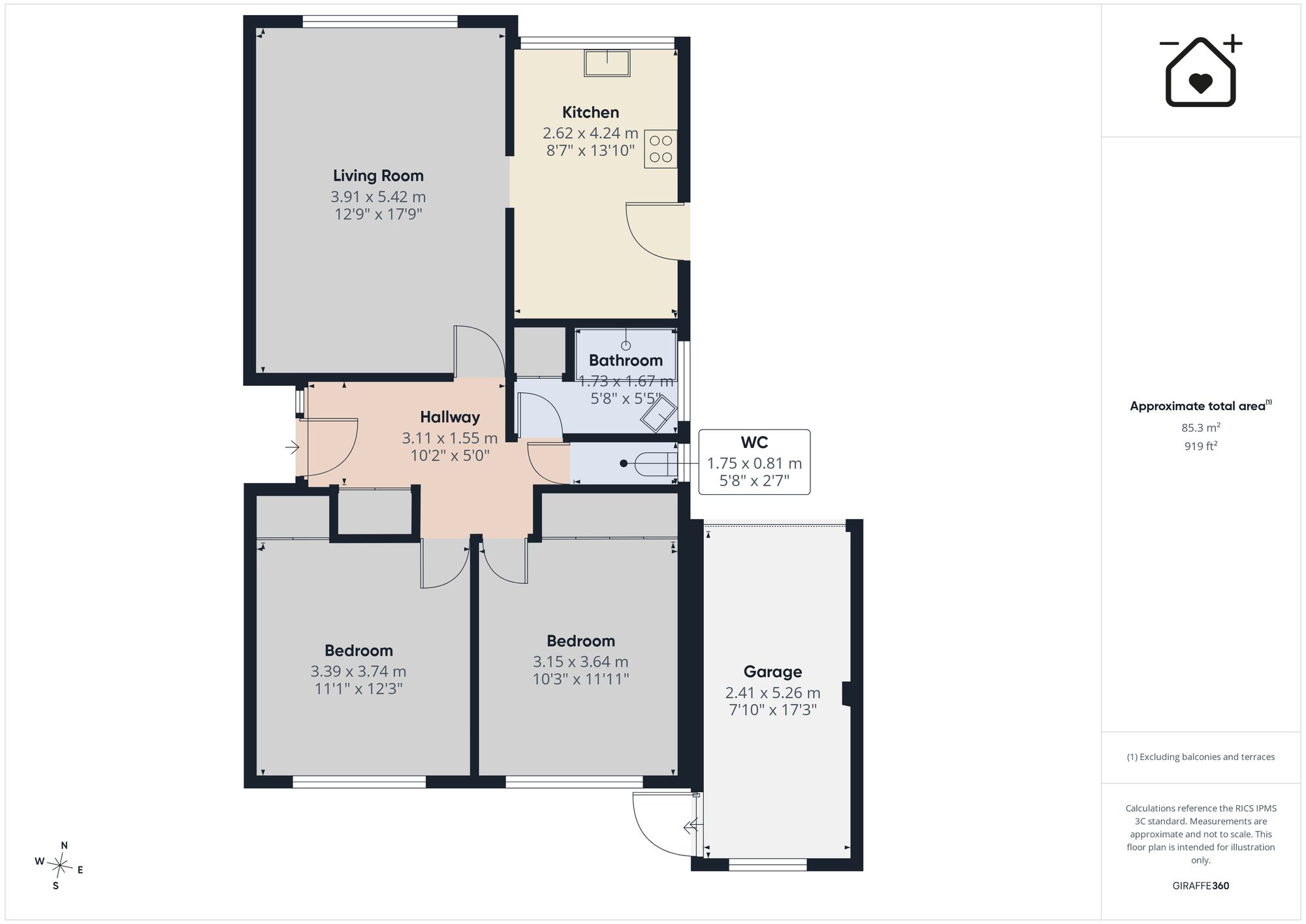 52 Bevelin Hall, Saundersfoot floorplan