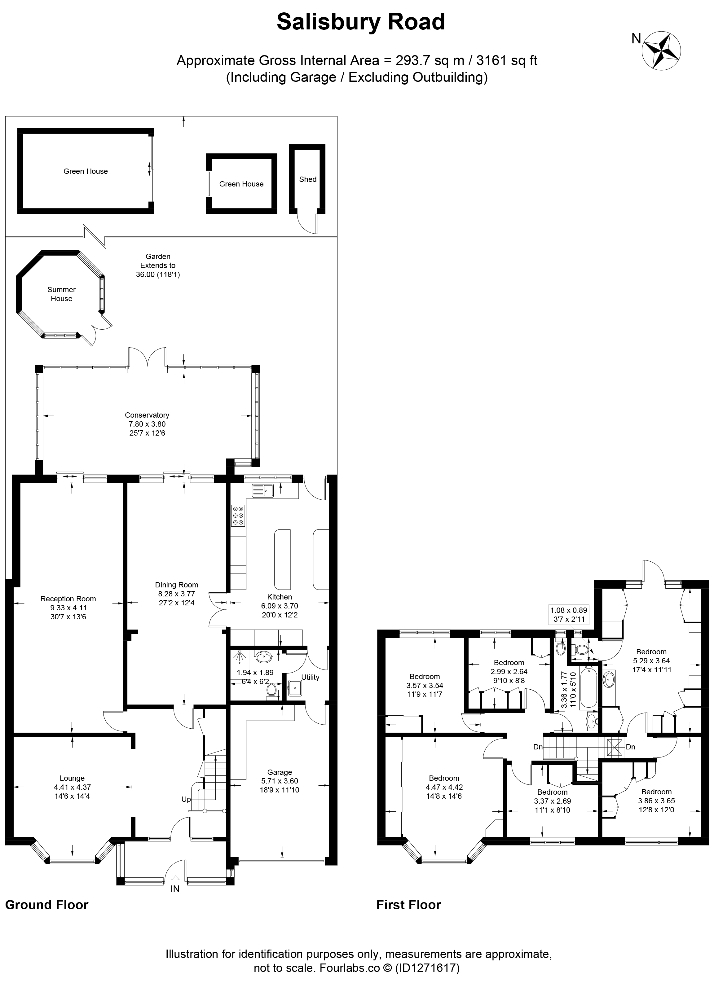 39, Salisbury Road, Carshalton floorplan