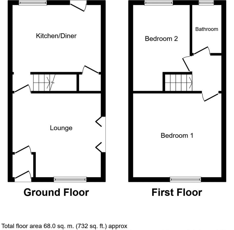 90, Bennett Street, Hyde floorplan