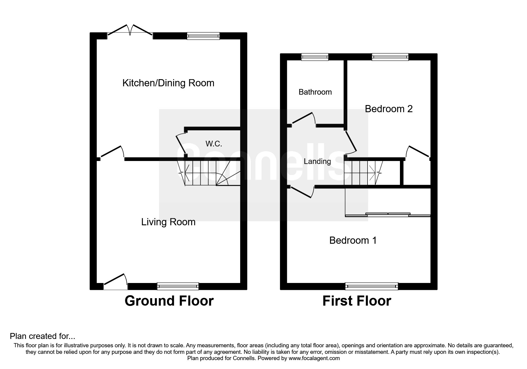 2 Bedrooms Terraced house for sale in Salters Meadow, Cheslyn Hay, Walsall WS6