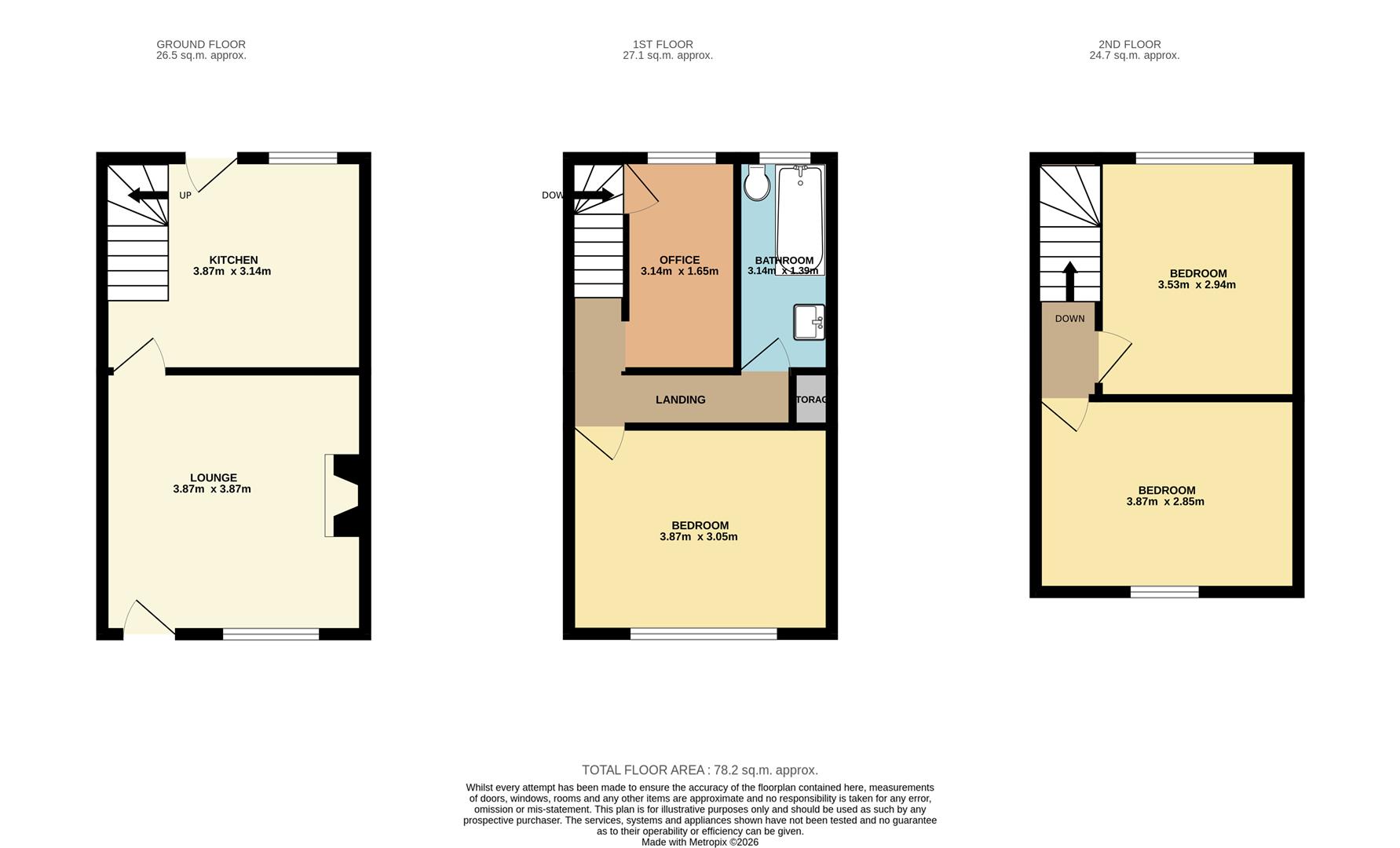 10, Mount Street, Barnsley floorplan