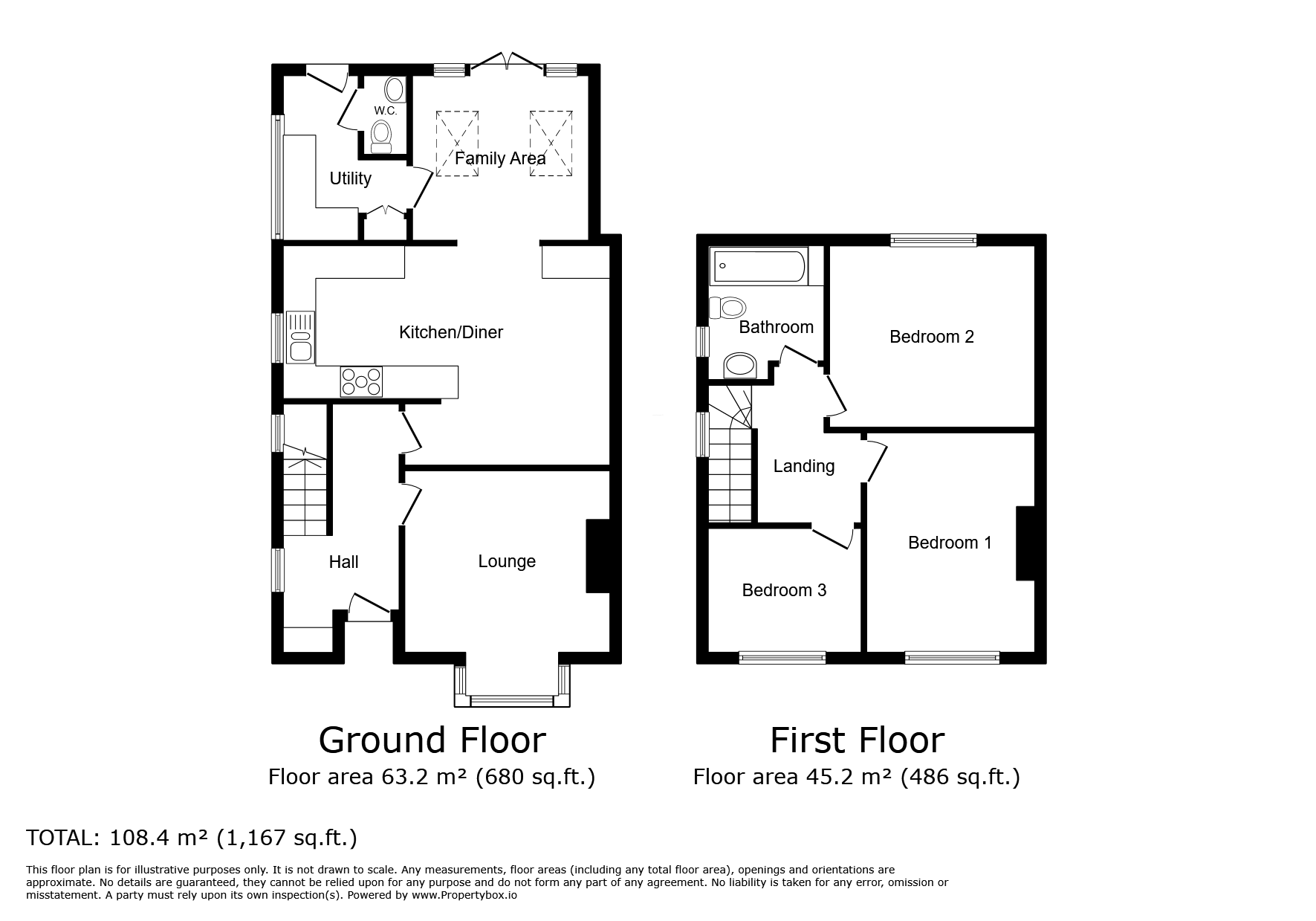 9, Woodlands Road, Tonbridge floorplan