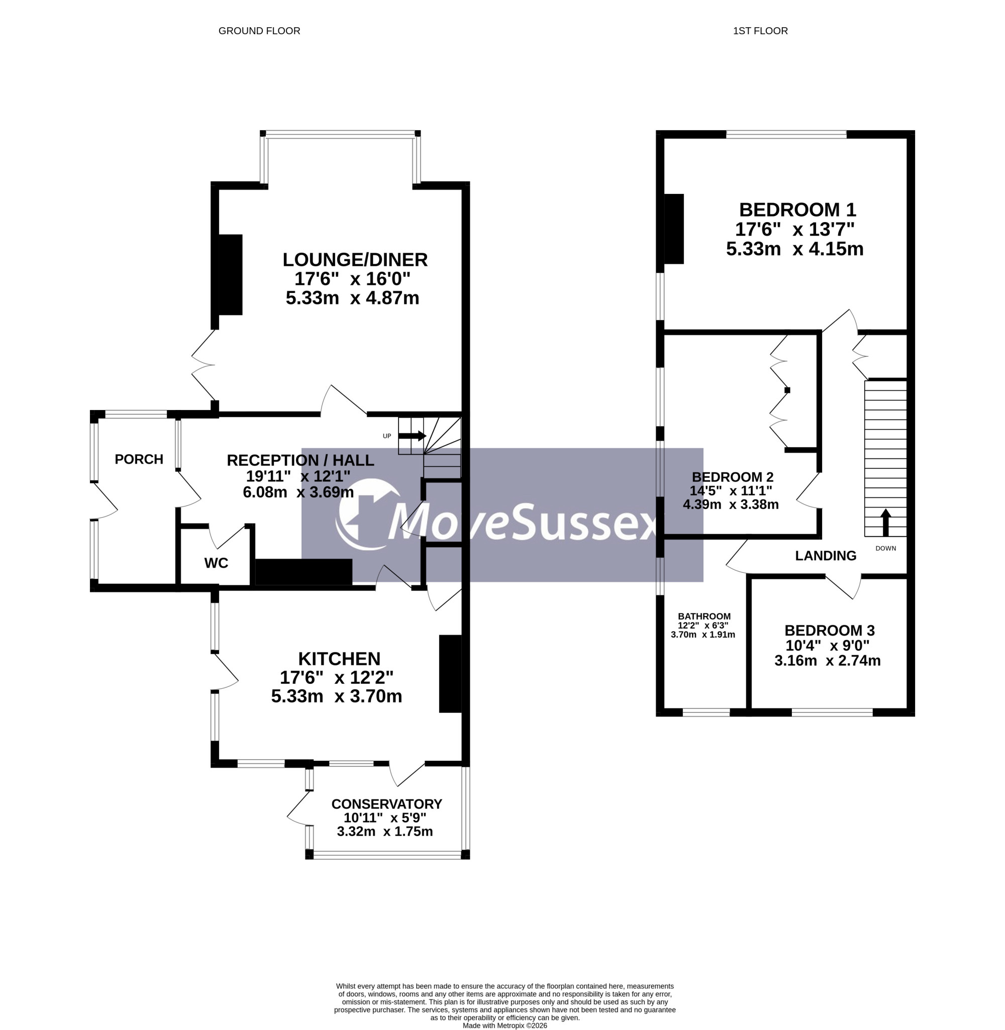 7, Pevensey Road, Polegate floorplan