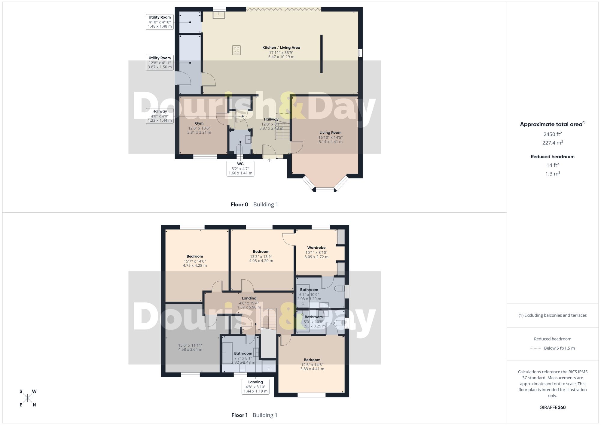 Griffin House, Chester Road, Malpas floorplan