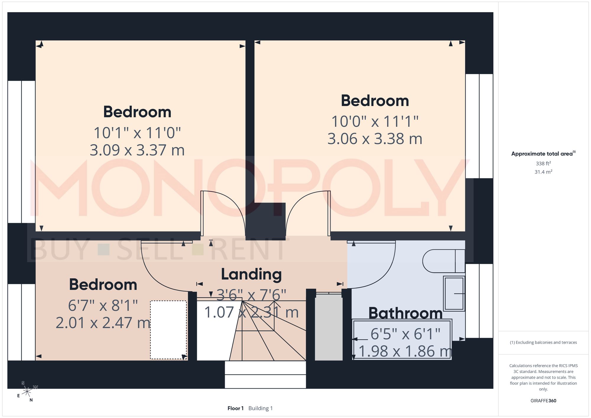 14 Ffordd Gryffydd, Wrexham floorplan