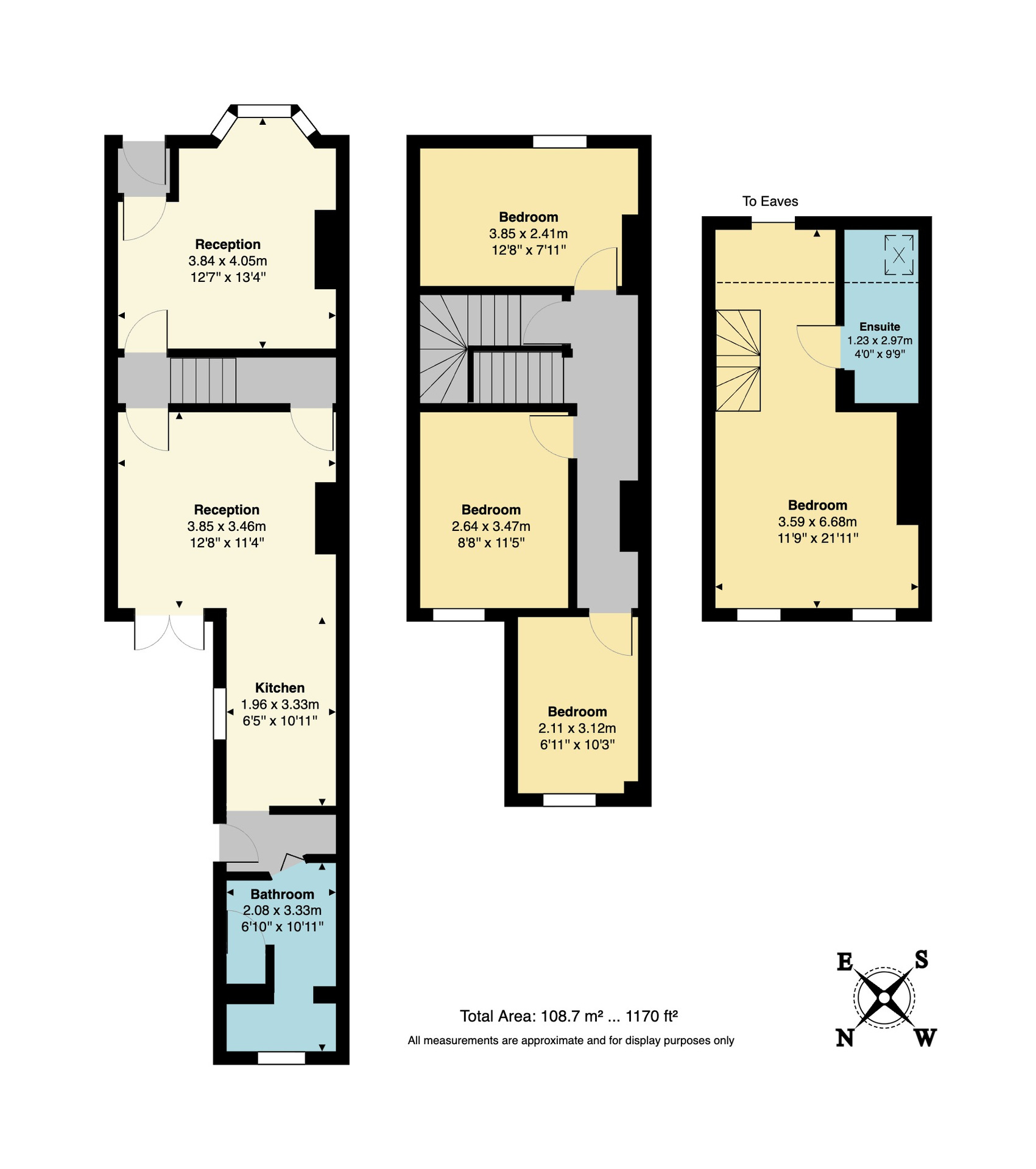 4 Essex Street, Whitstable floorplan