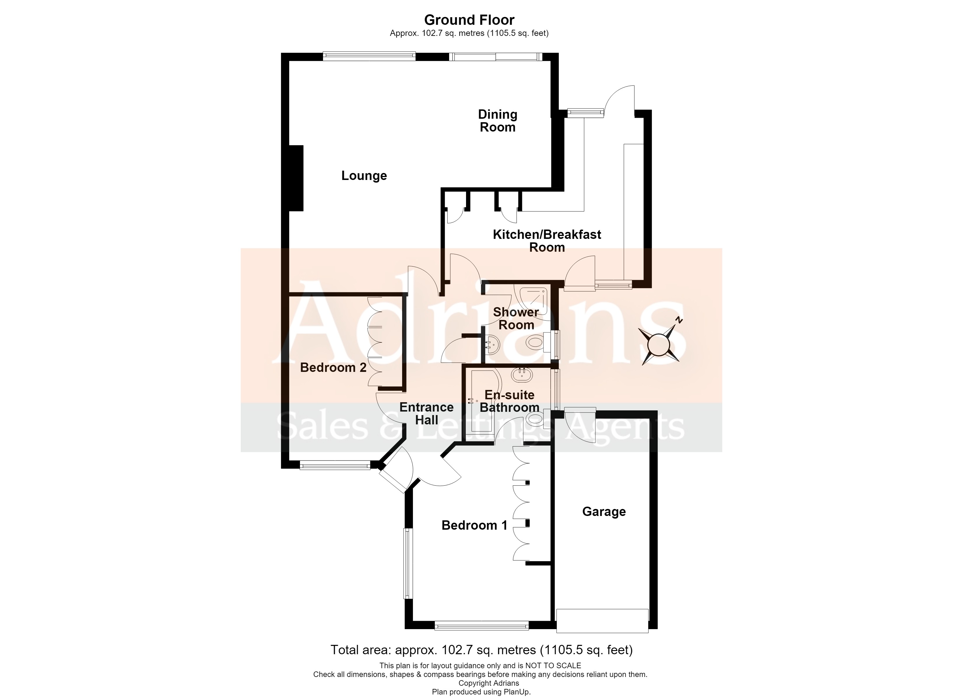 22, Westbourne Drive, Brentwood floorplan