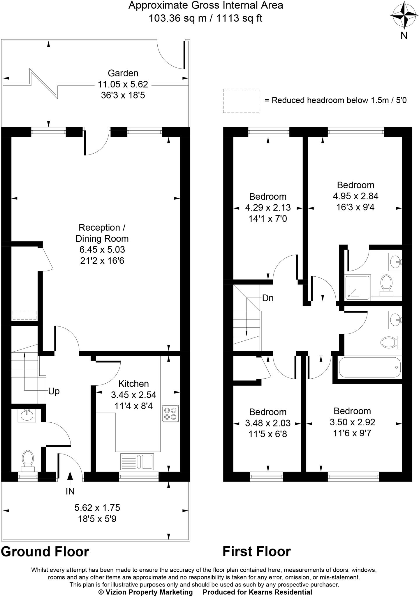 10, Admiralty Close, West Drayton floorplan