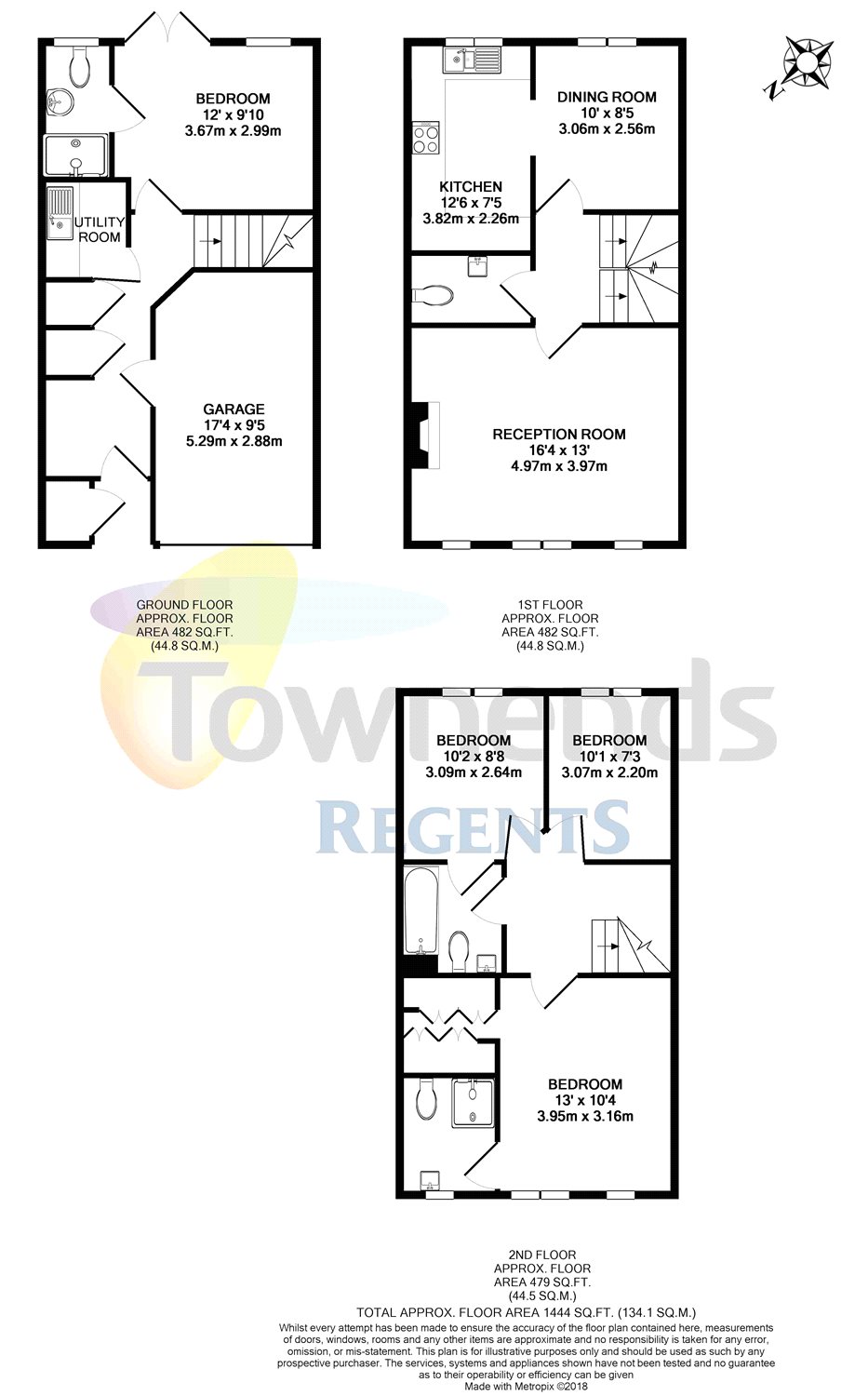 4 Bedrooms End terrace house for sale in Bowater Gardens, Sunbury-On-Thames, Surrey TW16