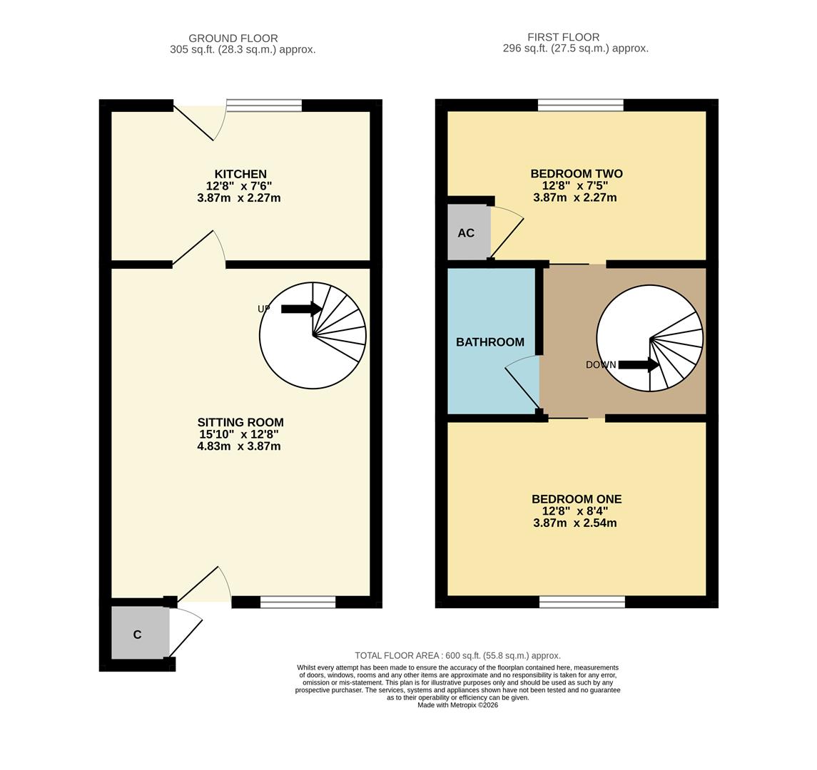 32, Roman Way, Chippenham floorplan