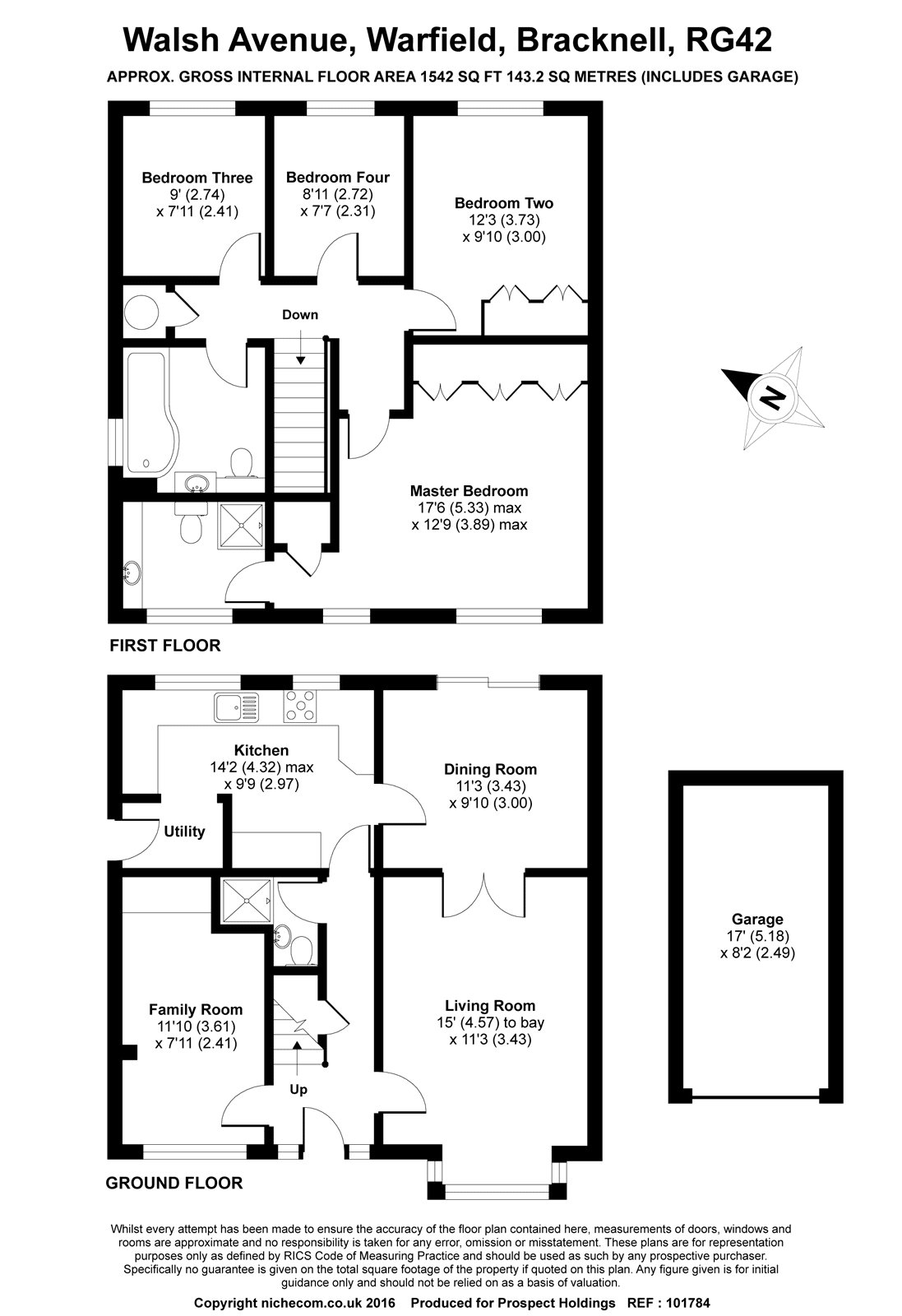 75, Walsh Avenue, Bracknell floorplan