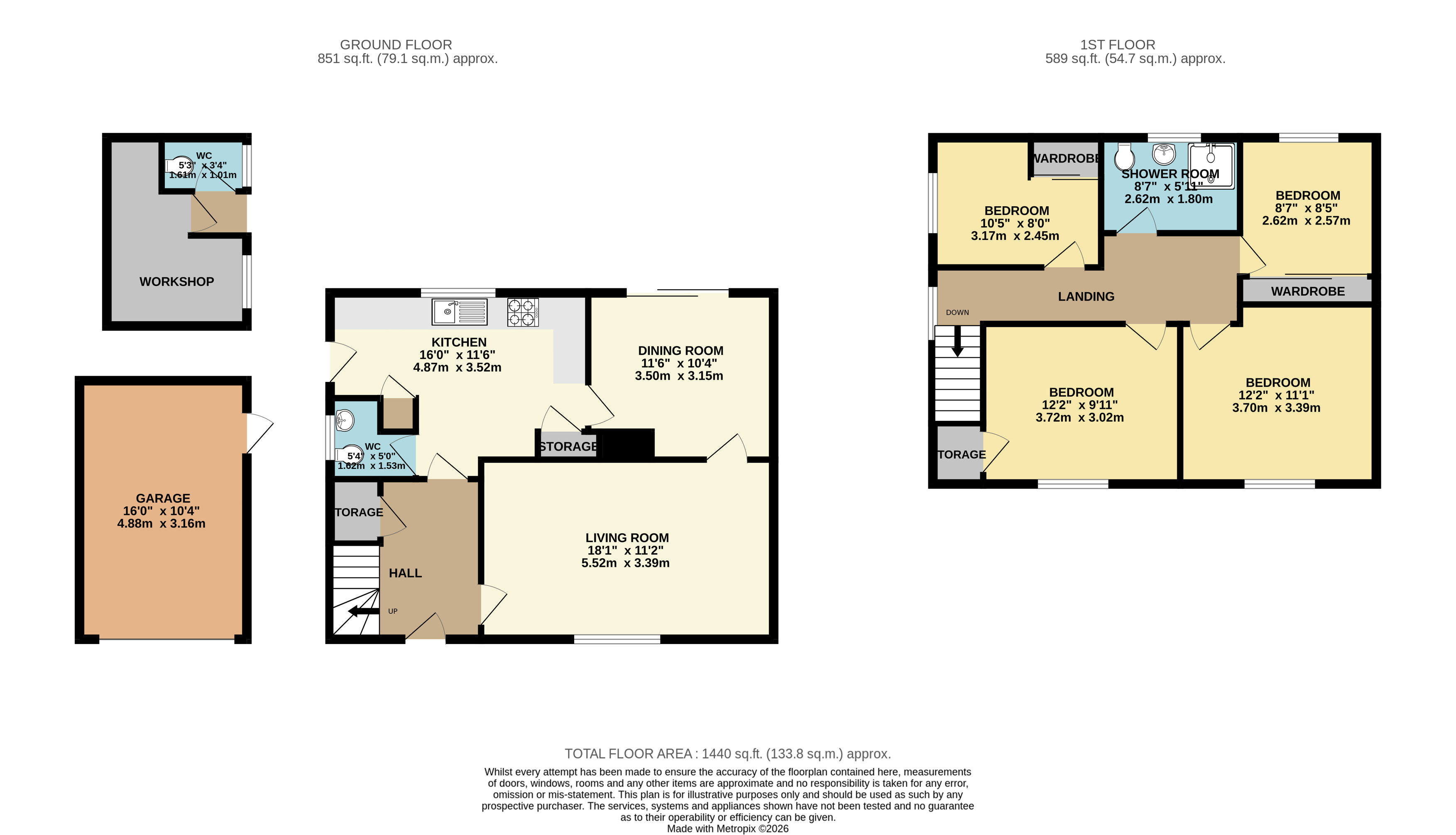 20, Withey Close West, Bristol floorplan