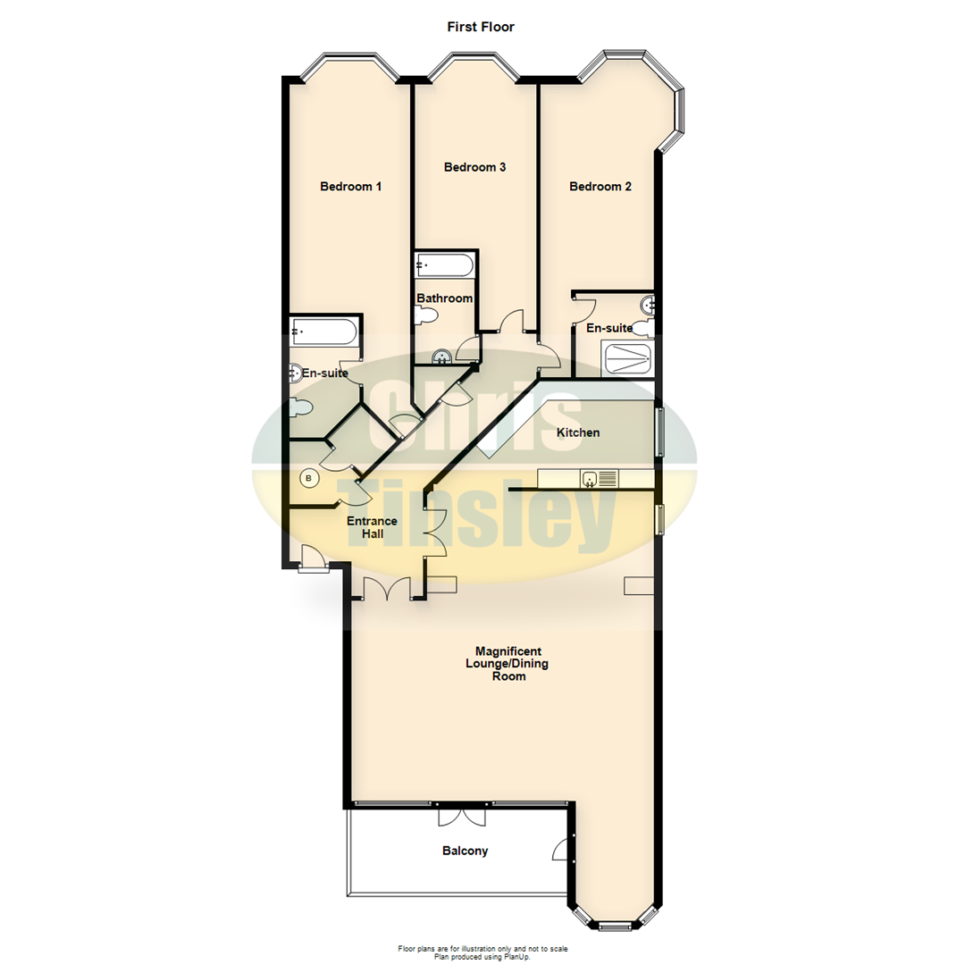 3 Bedrooms Flat for sale in Royal Park, Grosvenor Road, Southport PR8