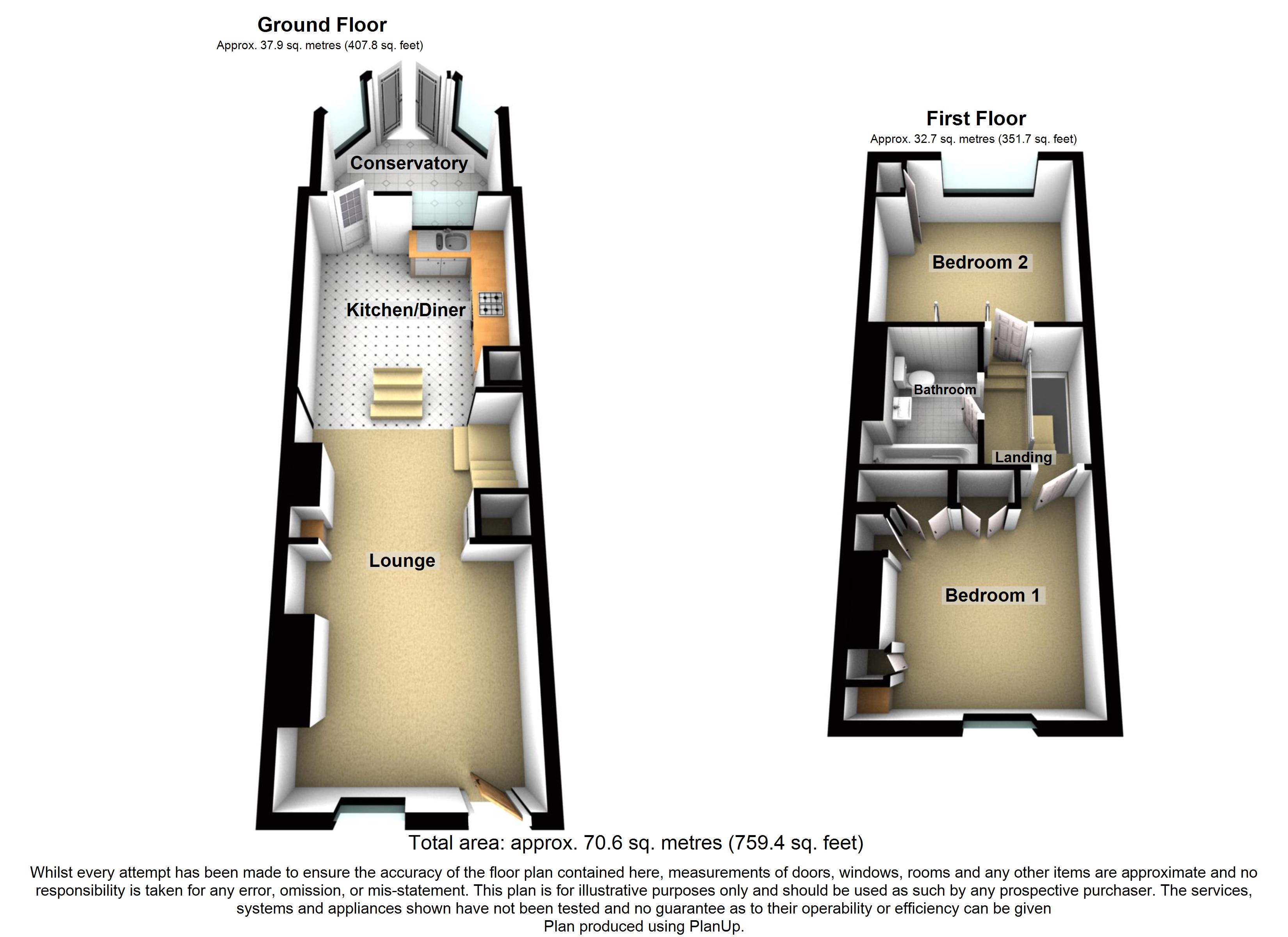 2 Bedrooms Cottage to rent in Grove Lane, Chigwell IG7