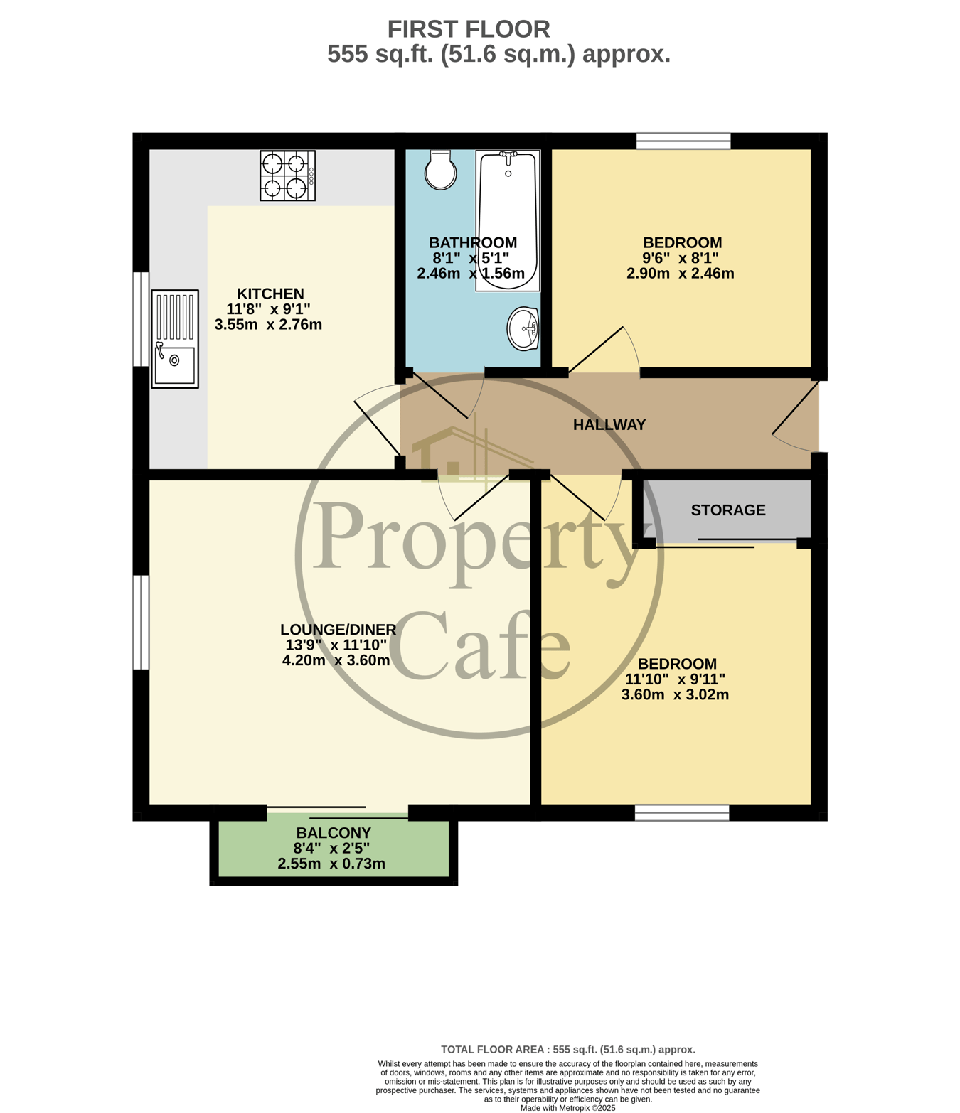 4 Goodfellow Apartments, Gillsmans Hill, St Leonards-on-Sea floorplan