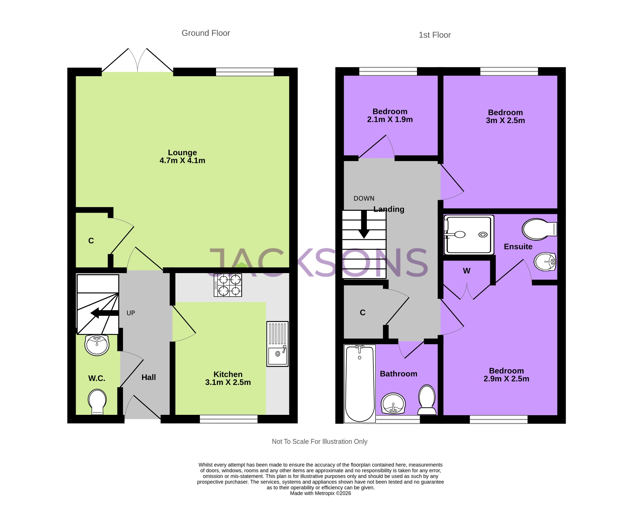 29 Conqueror Drive, Gillingham, Kent floorplan