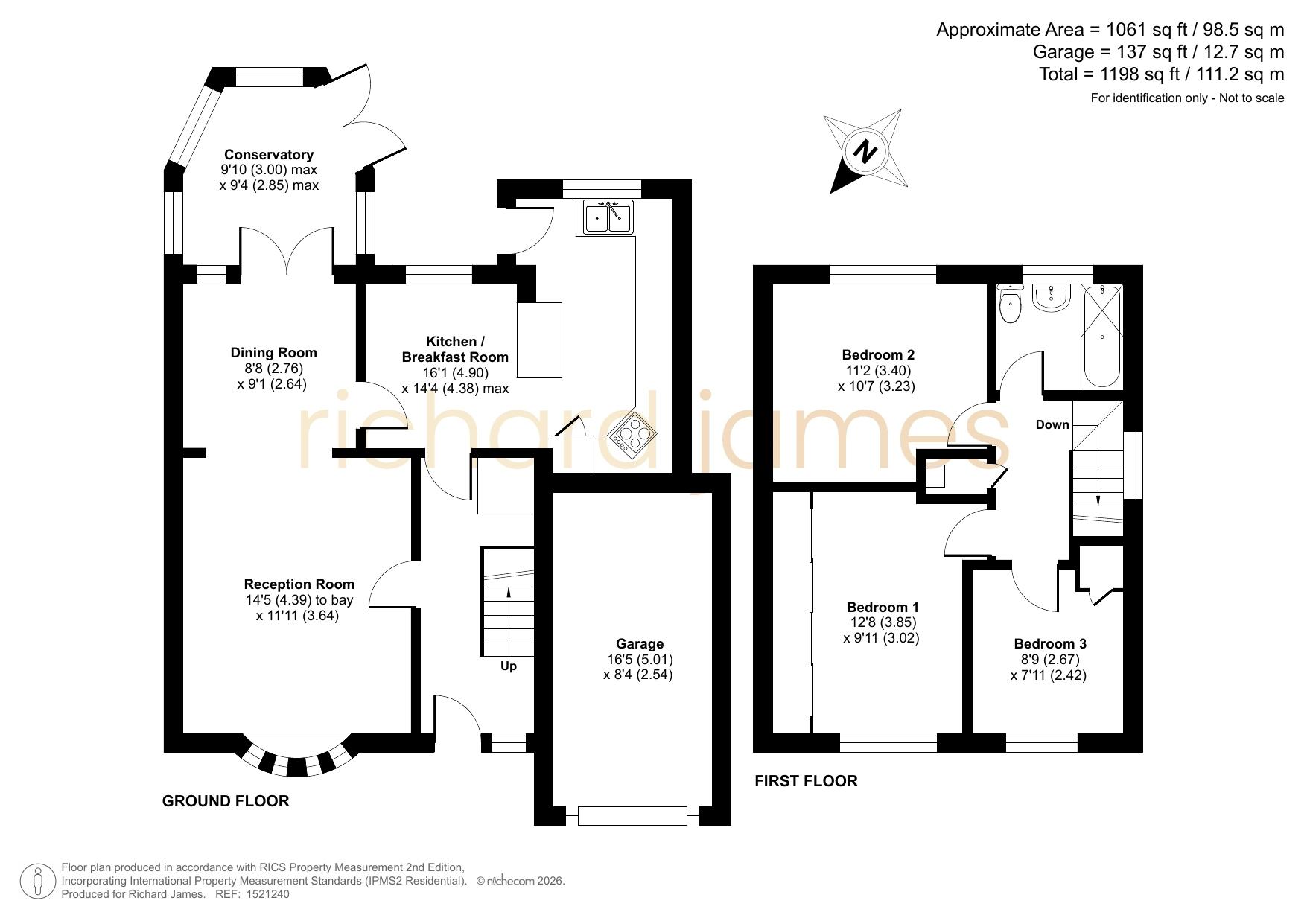9, Saltram Close, Swindon floorplan