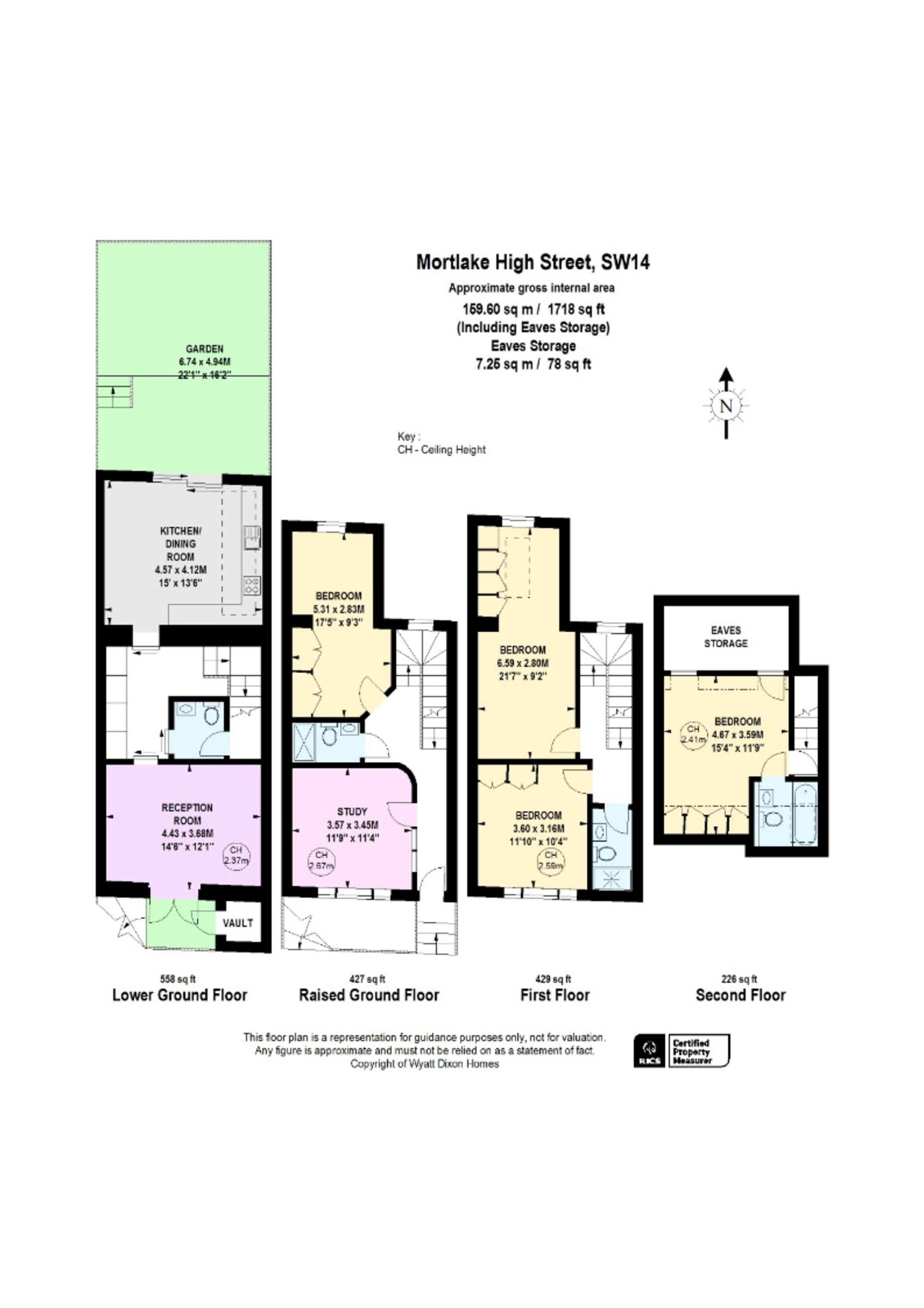 109 Mortlake High Street, London floorplan
