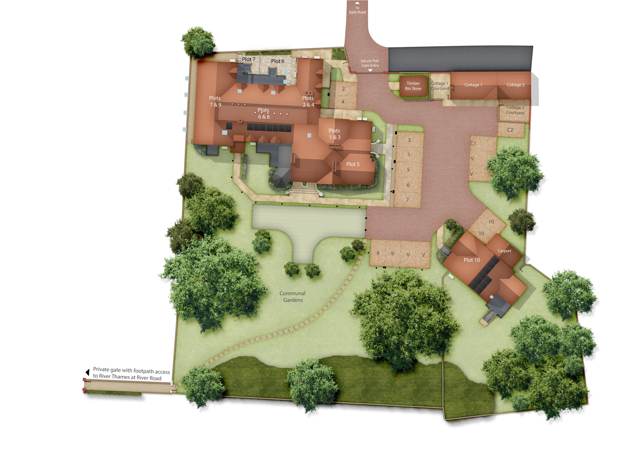 Cottage 1, Hermitage Place, Maidenhead floorplan
