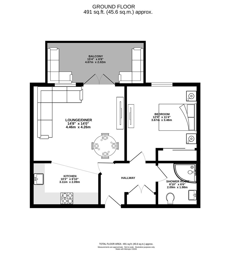 27 Millfield View, Ashwells Road, Brentwood floorplan