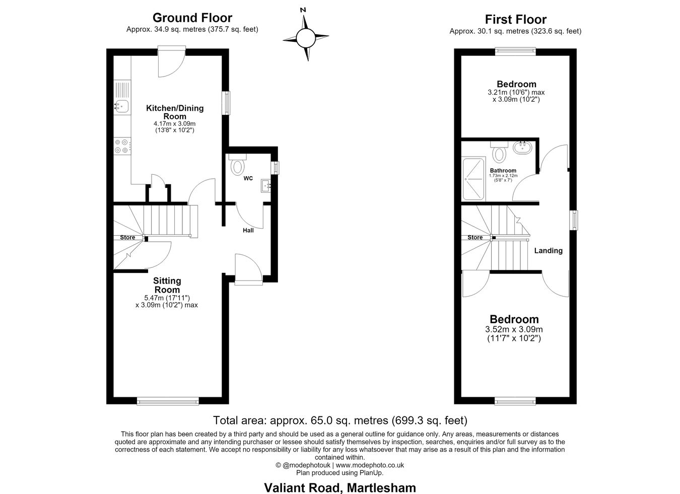 33, Valiant Road, Martlesham Heath floorplan