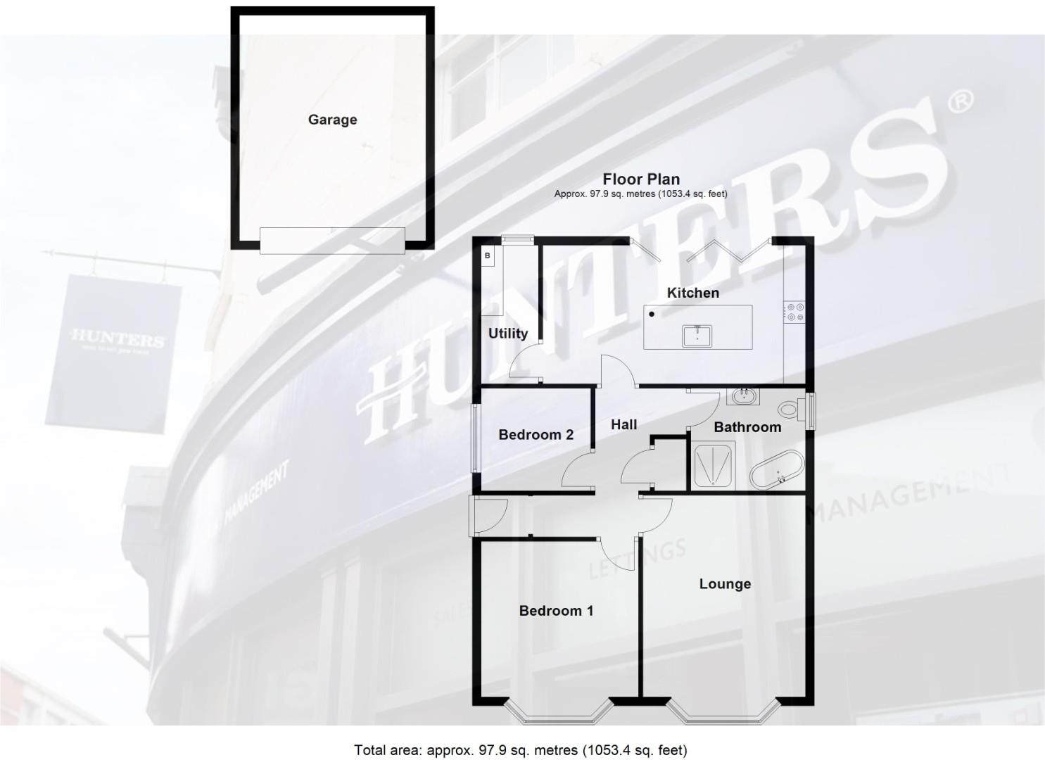 Glenmere, Roman Road, Darwen floorplan