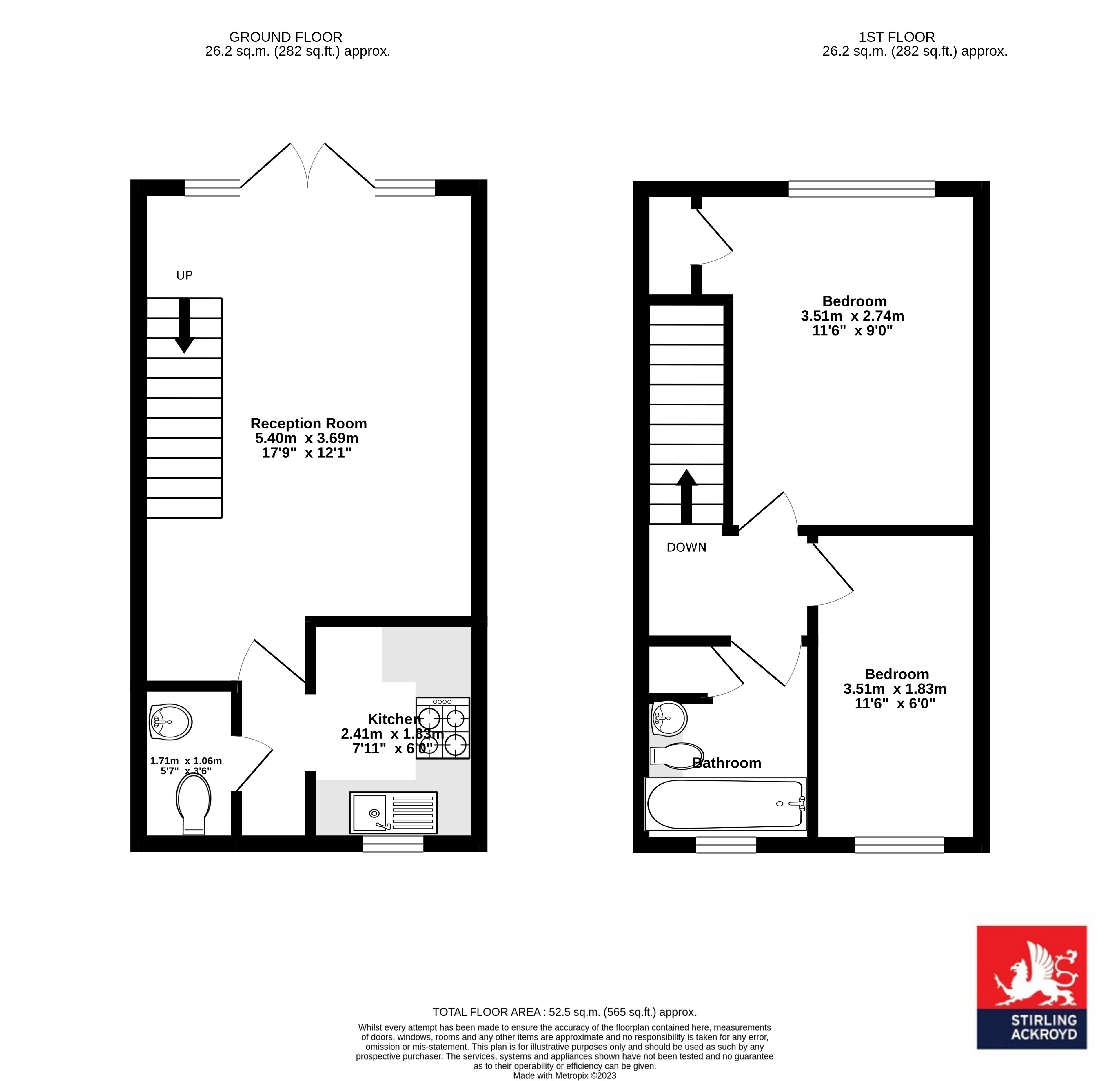 75, Seymour Way, Surrey floorplan