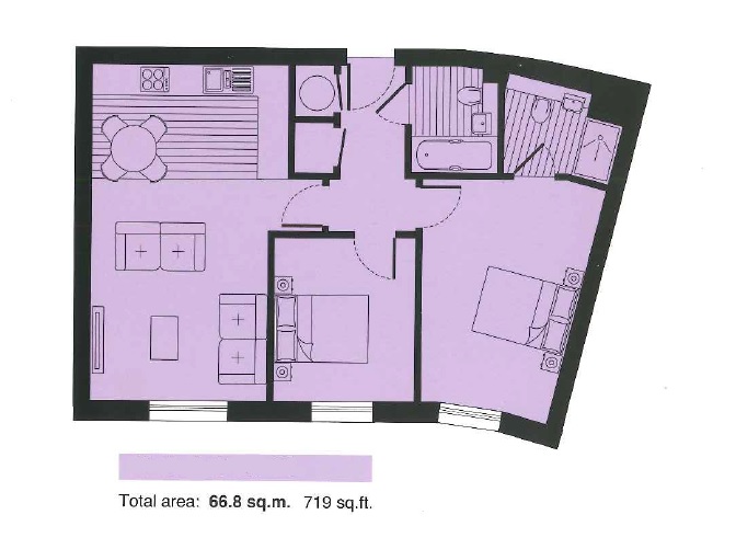 2 Bedrooms Flat to rent in Queensway, Redhill RH1