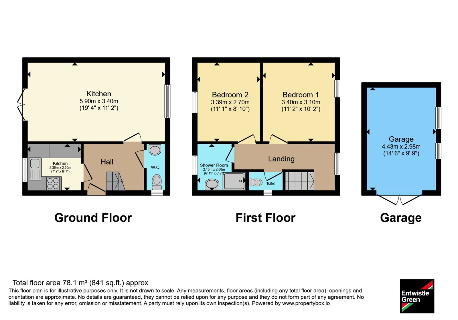106, Leamington Avenue, Lancashire floorplan