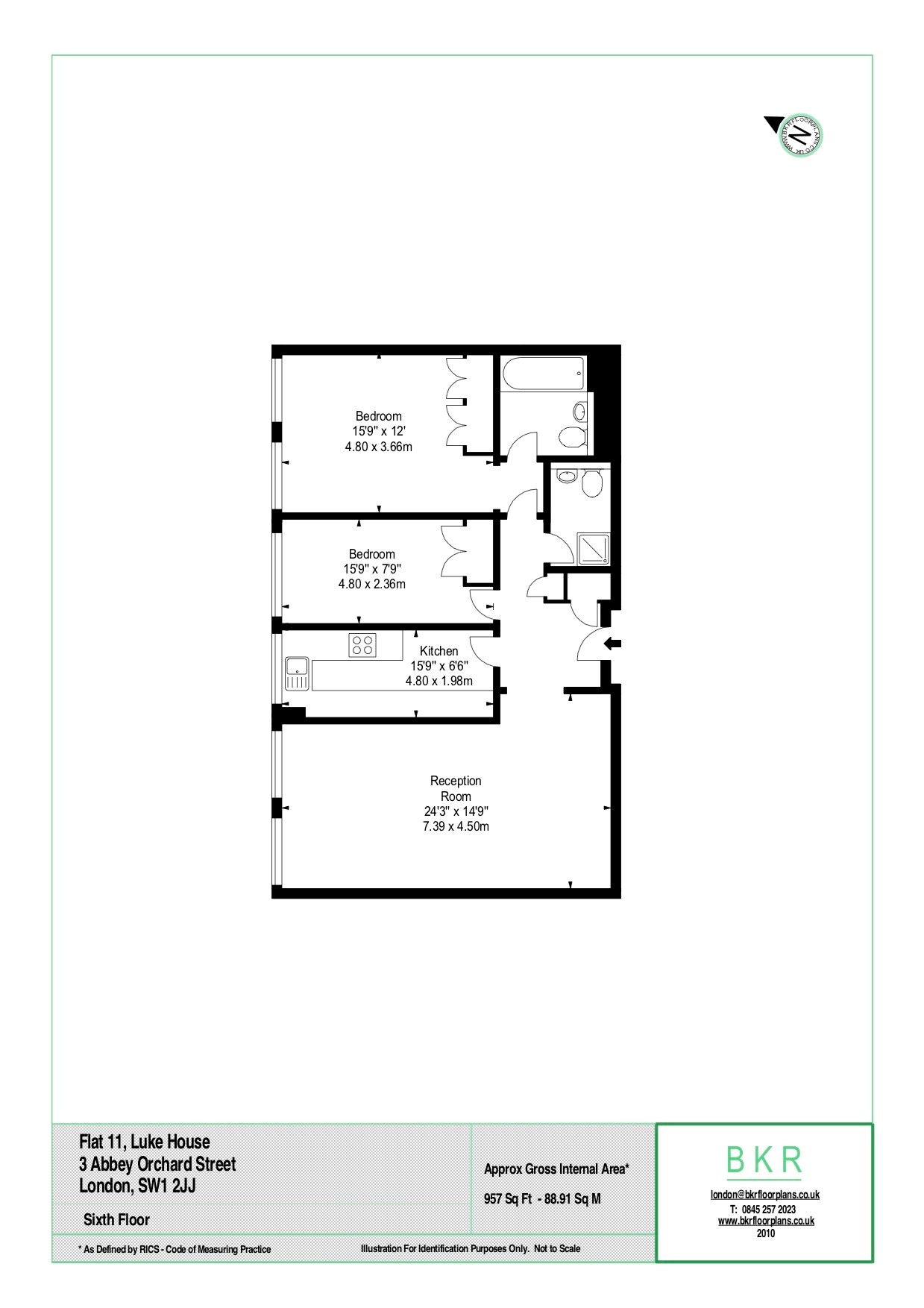 2 Bedrooms Flat to rent in Abbey Orchard Street, London SW1P